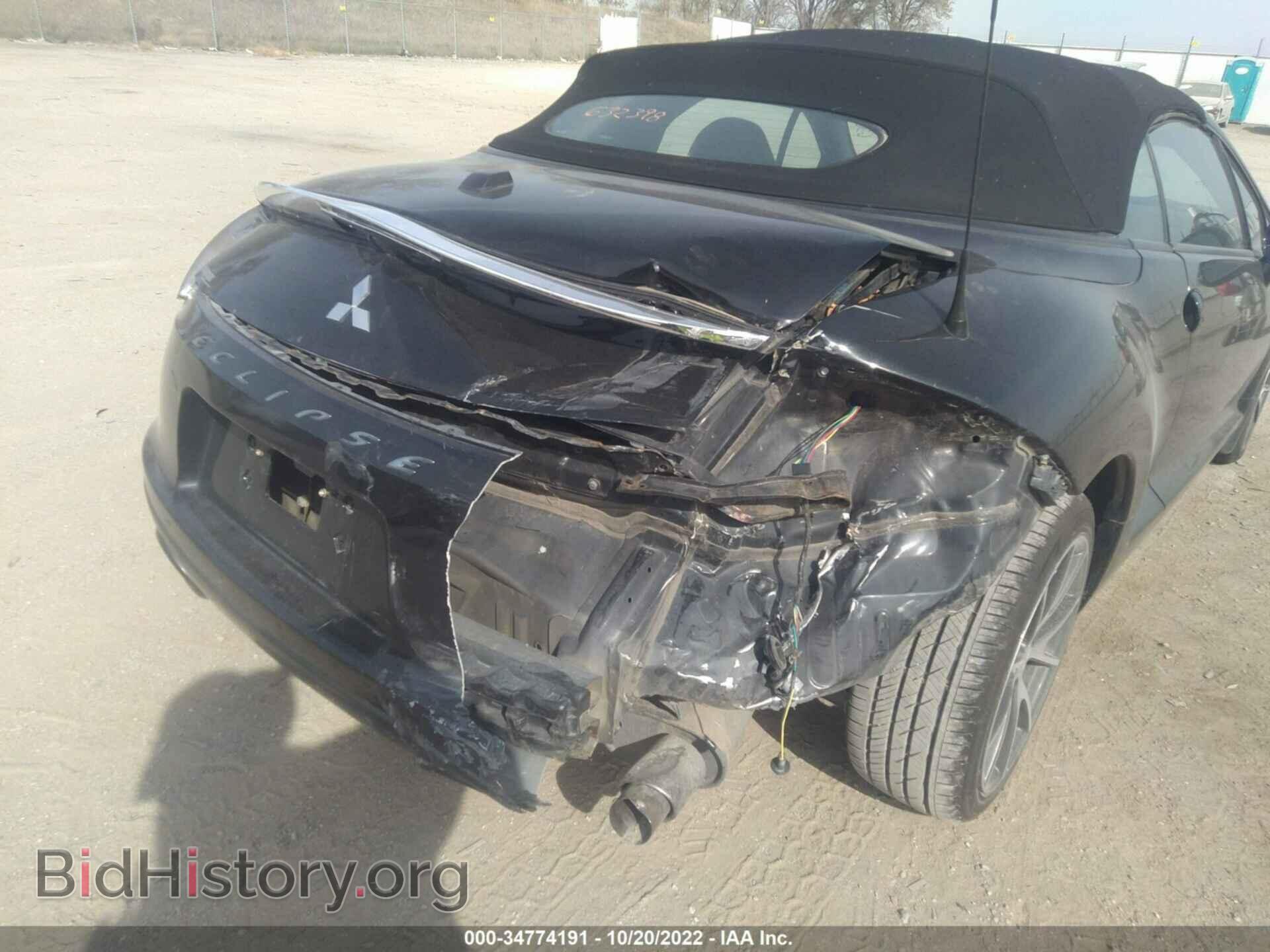 2011 MITSUBISHI ECLIPSE - VIN: 4A37L5EF3BE001274 - Photo 6