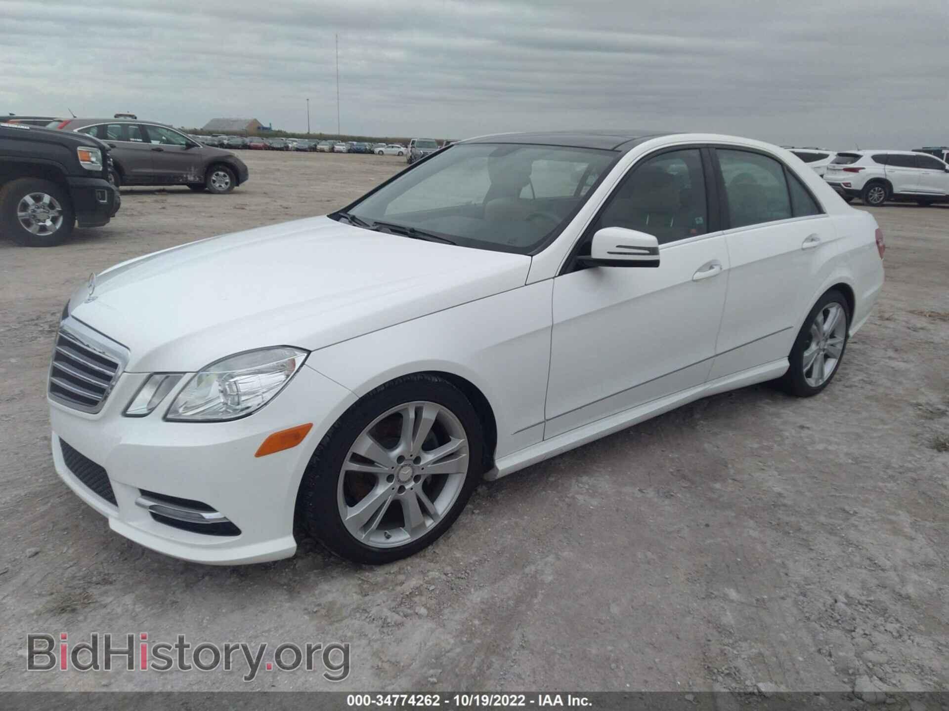 2013 MERCEDES-BENZ E-CLASS - VIN: WDDHF5KBXDA663062 - Фото 2