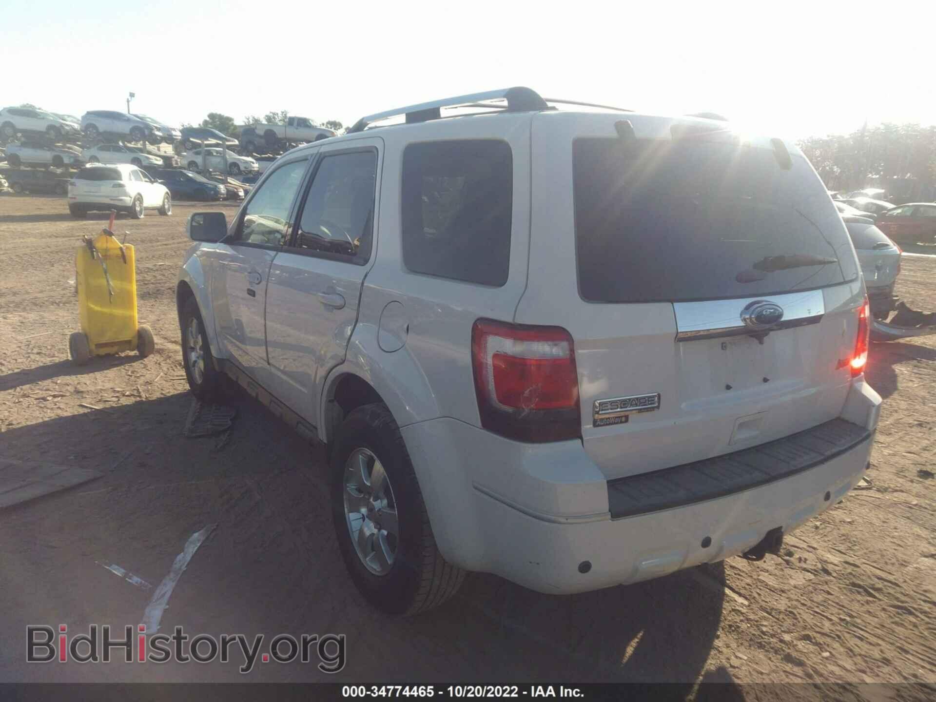 2011 FORD ESCAPE - VIN: 1FMCU0EG7BKB77557 - Фото 3