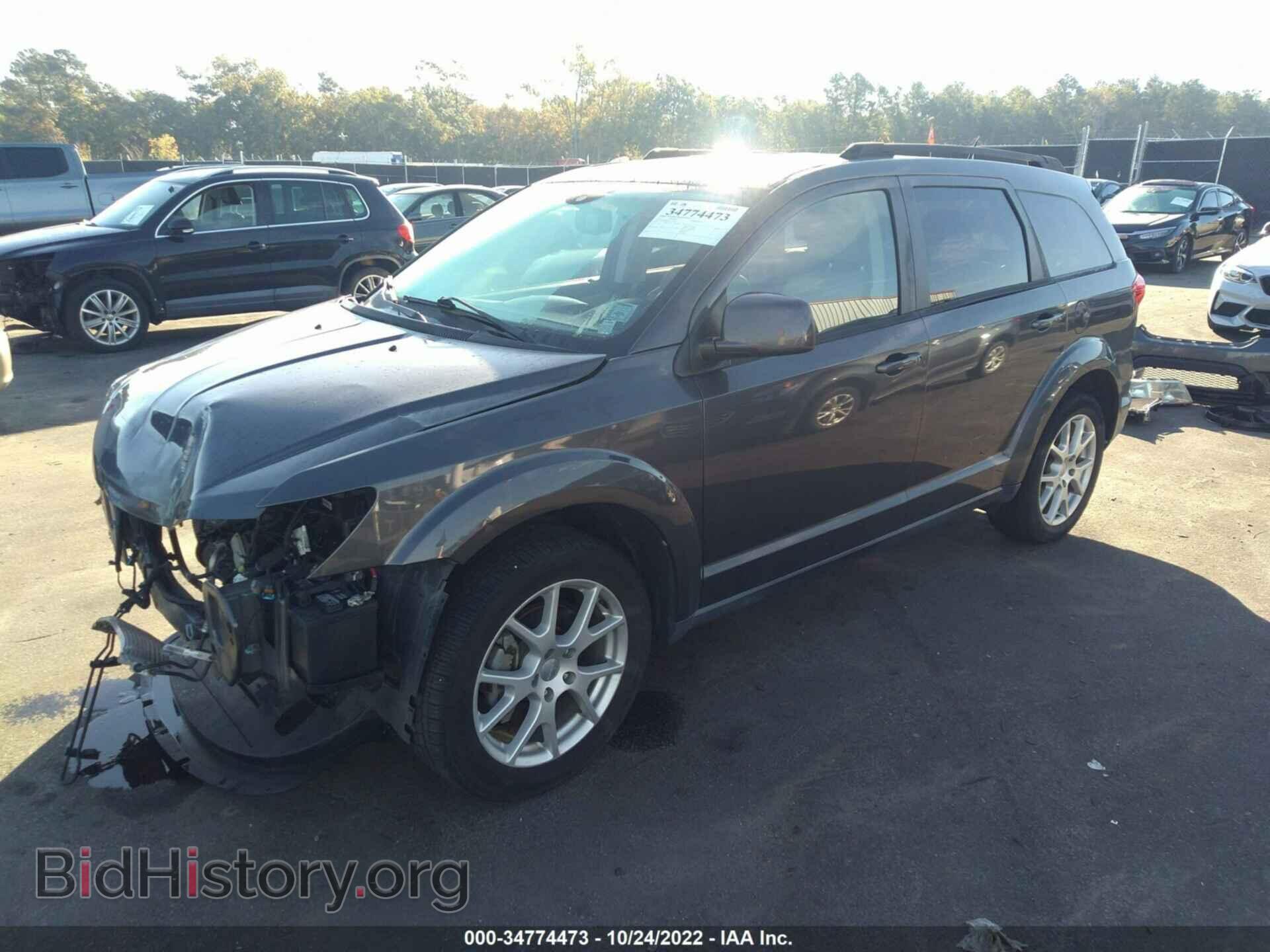 2014 DODGE JOURNEY - VIN: 3C4PDCBB7ET309803 - Фото 2