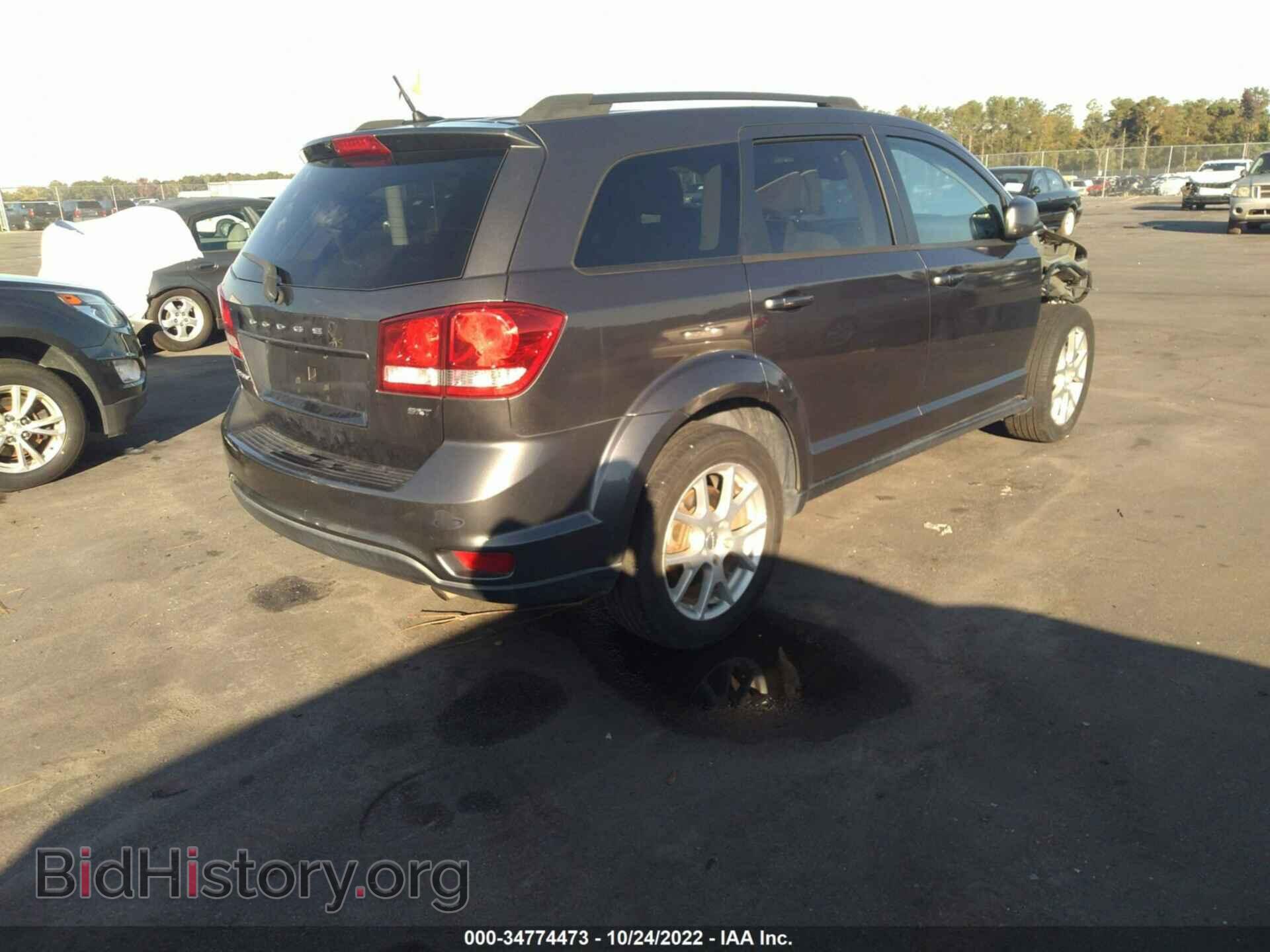 2014 DODGE JOURNEY - VIN: 3C4PDCBB7ET309803 - Фото 4