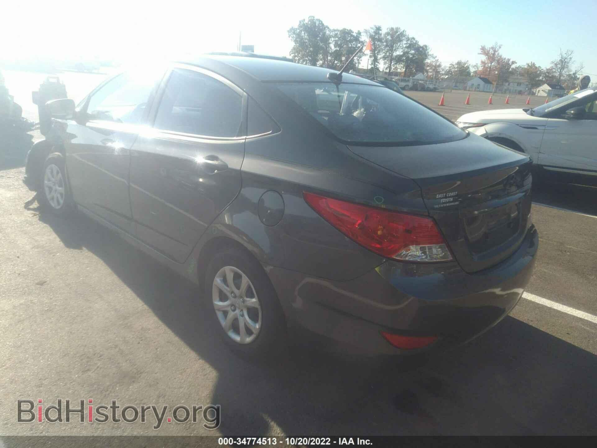 2012 HYUNDAI ACCENT - VIN: KMHCT4AE3CU216875 - Фото 3