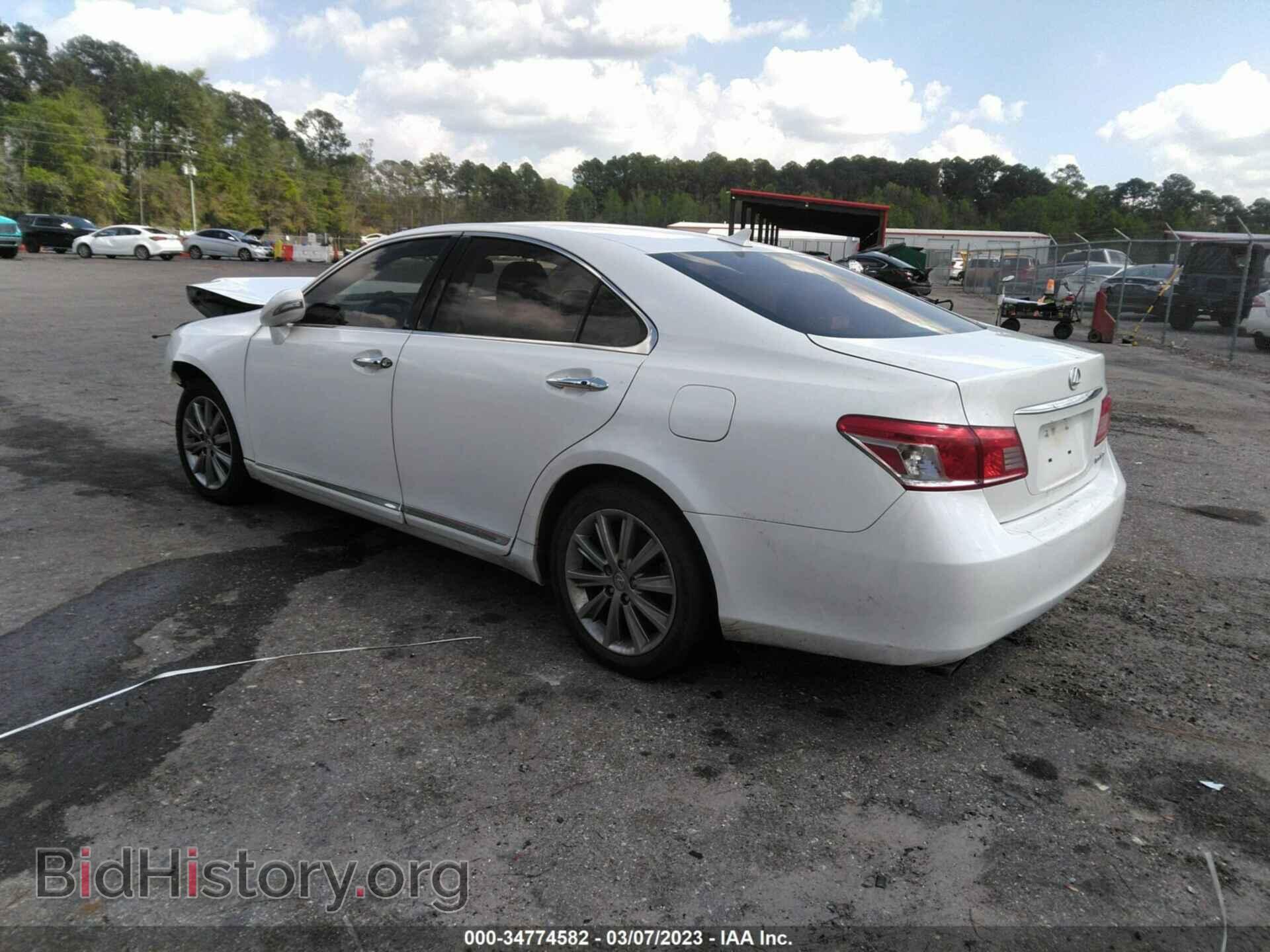 2012 LEXUS ES 350 - VIN: JTHBK1EGXC2488394 - Фото 3