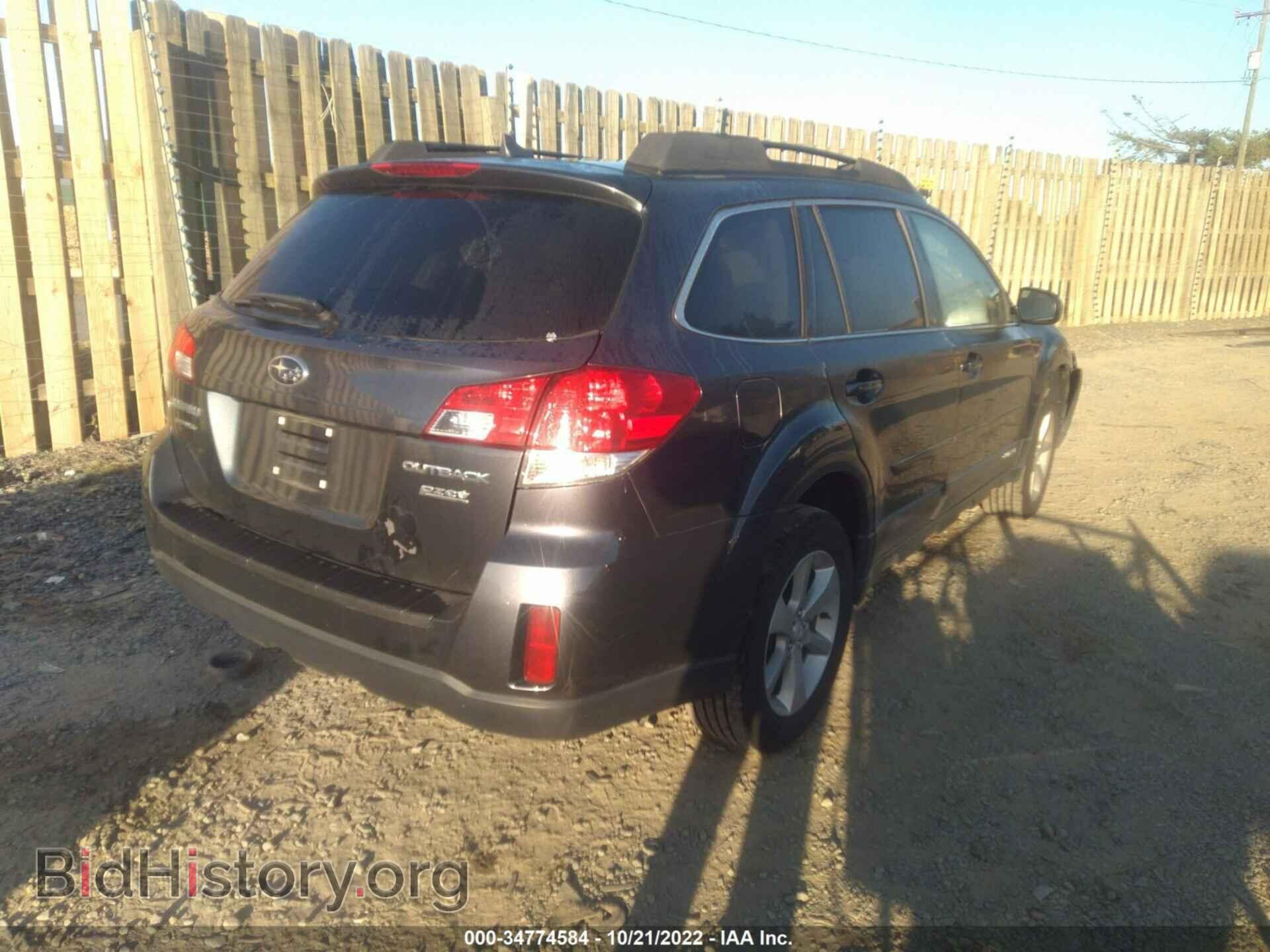 2013 SUBARU OUTBACK - VIN: 4S4BRBKC1D3287933 - Фото 4