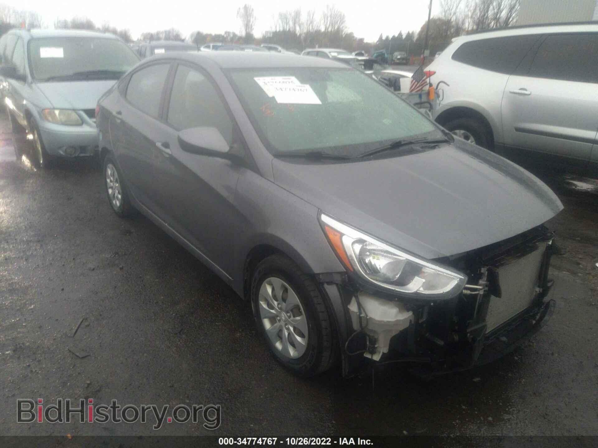 Photo KMHCT4AE6GU983173 - HYUNDAI ACCENT 2016