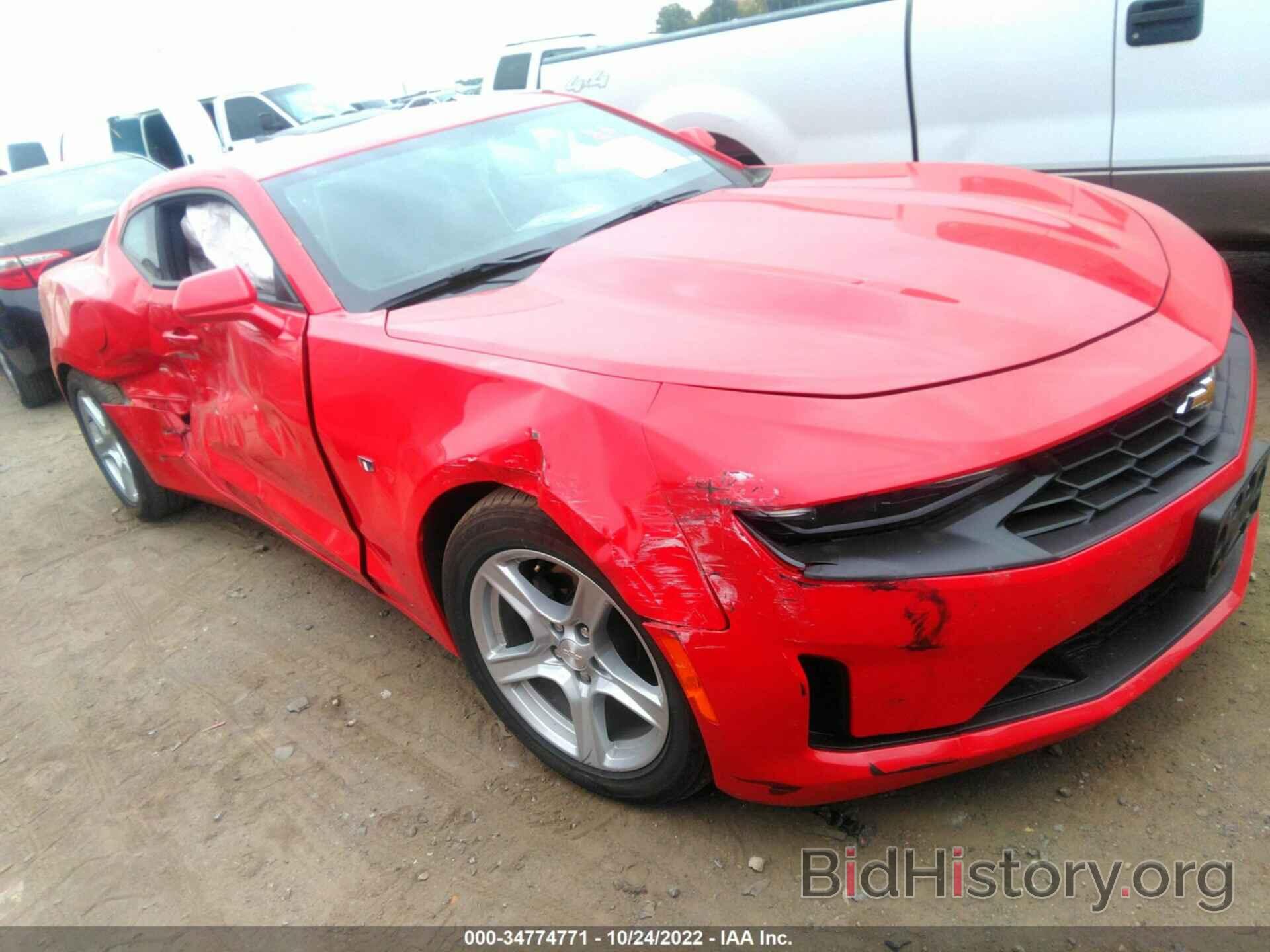 Photo 1G1FB1RX6N0116586 - CHEVROLET CAMARO 2022