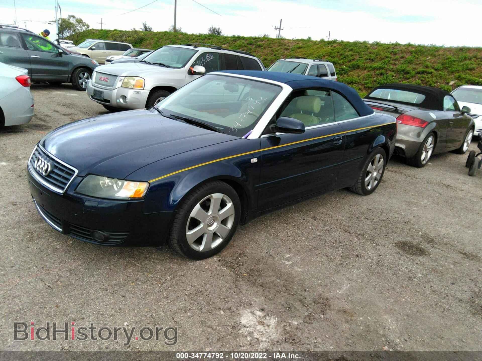 2006 AUDI A4 - VIN: WAUAC48H06K009918 - Фото 2