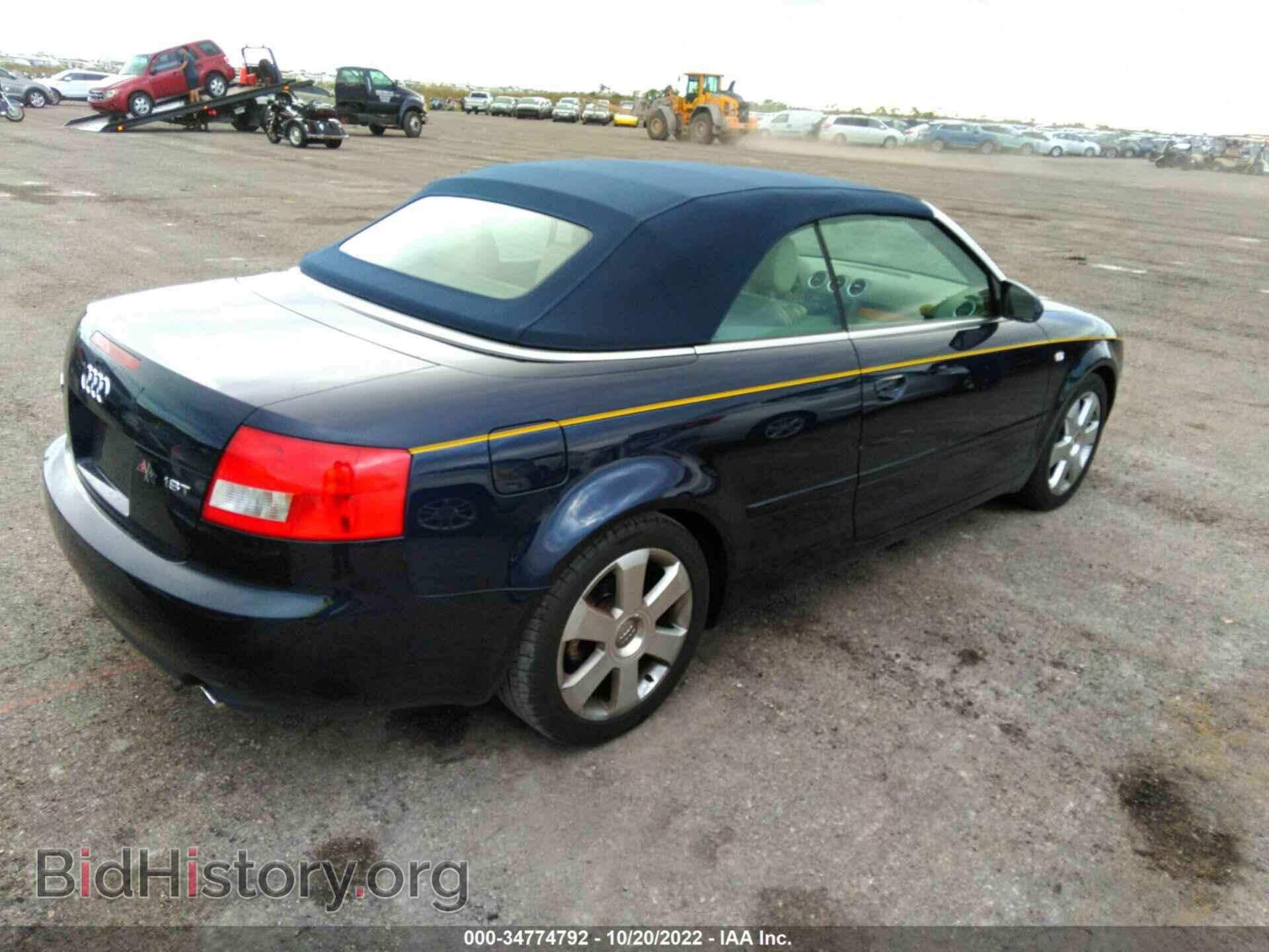 2006 AUDI A4 - VIN: WAUAC48H06K009918 - Фото 4