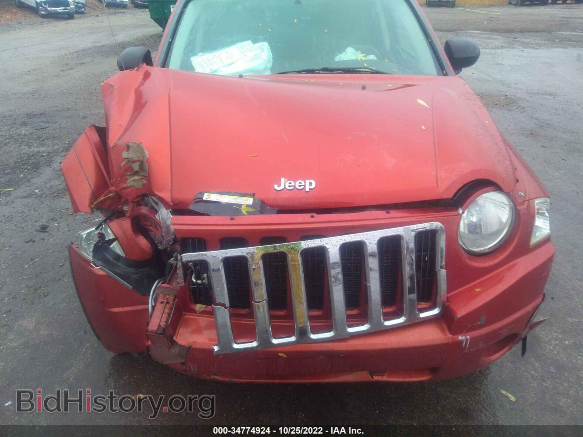 2008 JEEP COMPASS - VIN: 1J8FF47W48D513730 - Фото 10