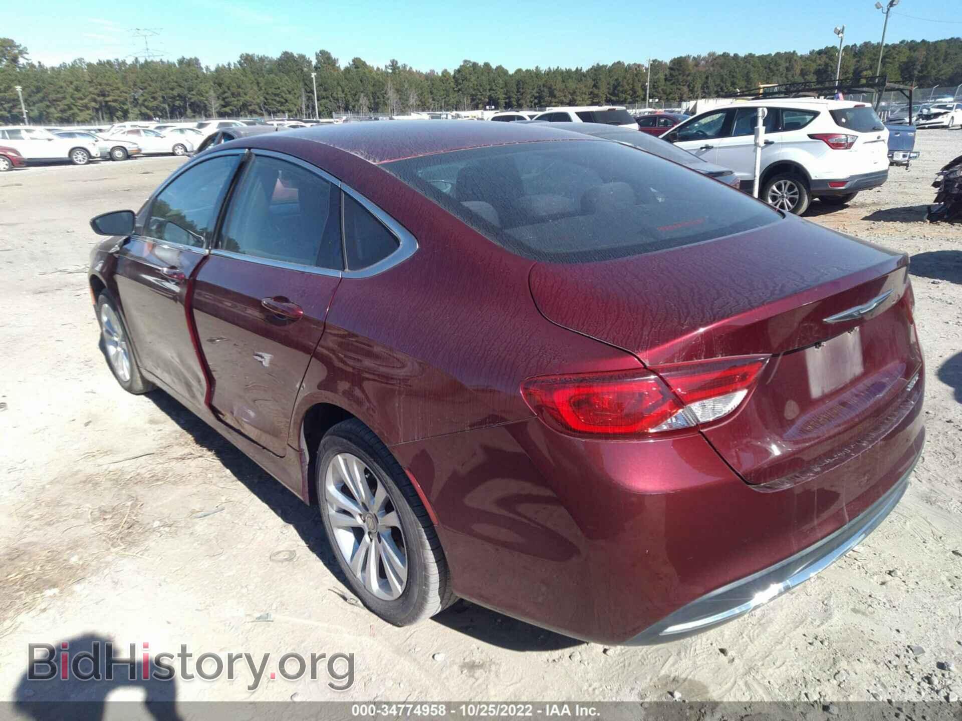 2015 CHRYSLER 200 - VIN: 1C3CCCAB7FN712883 - Фото 3