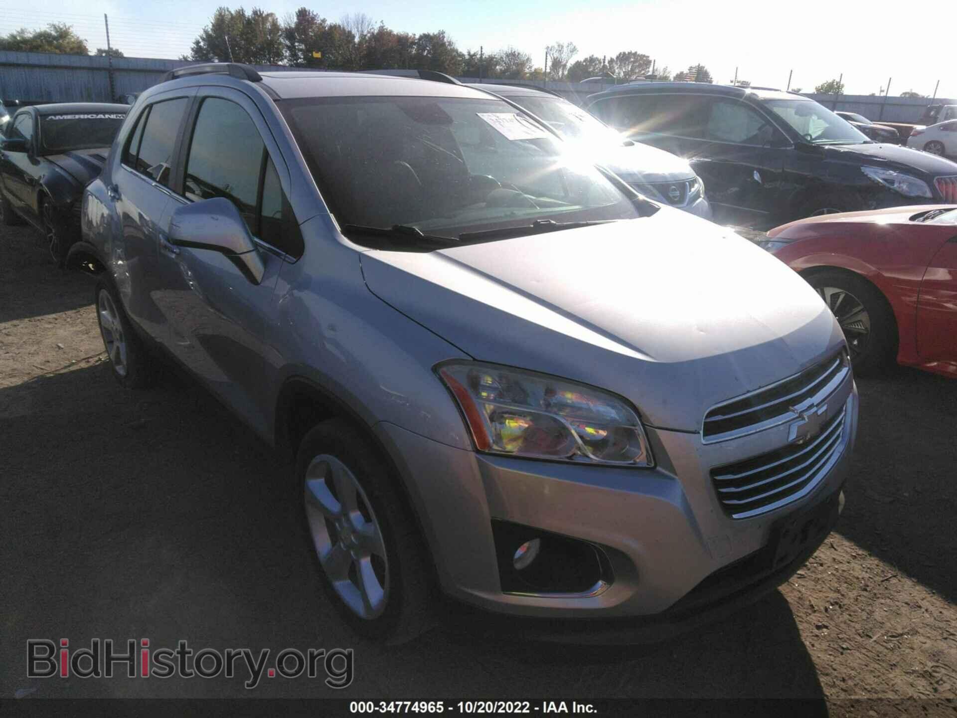 Фотография 3GNCJTSB7FL201519 - CHEVROLET TRAX 2015