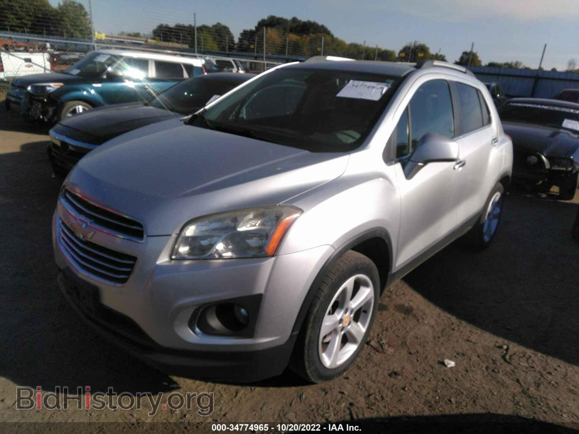 2015 CHEVROLET TRAX - VIN: 3GNCJTSB7FL201519 - Фото 2