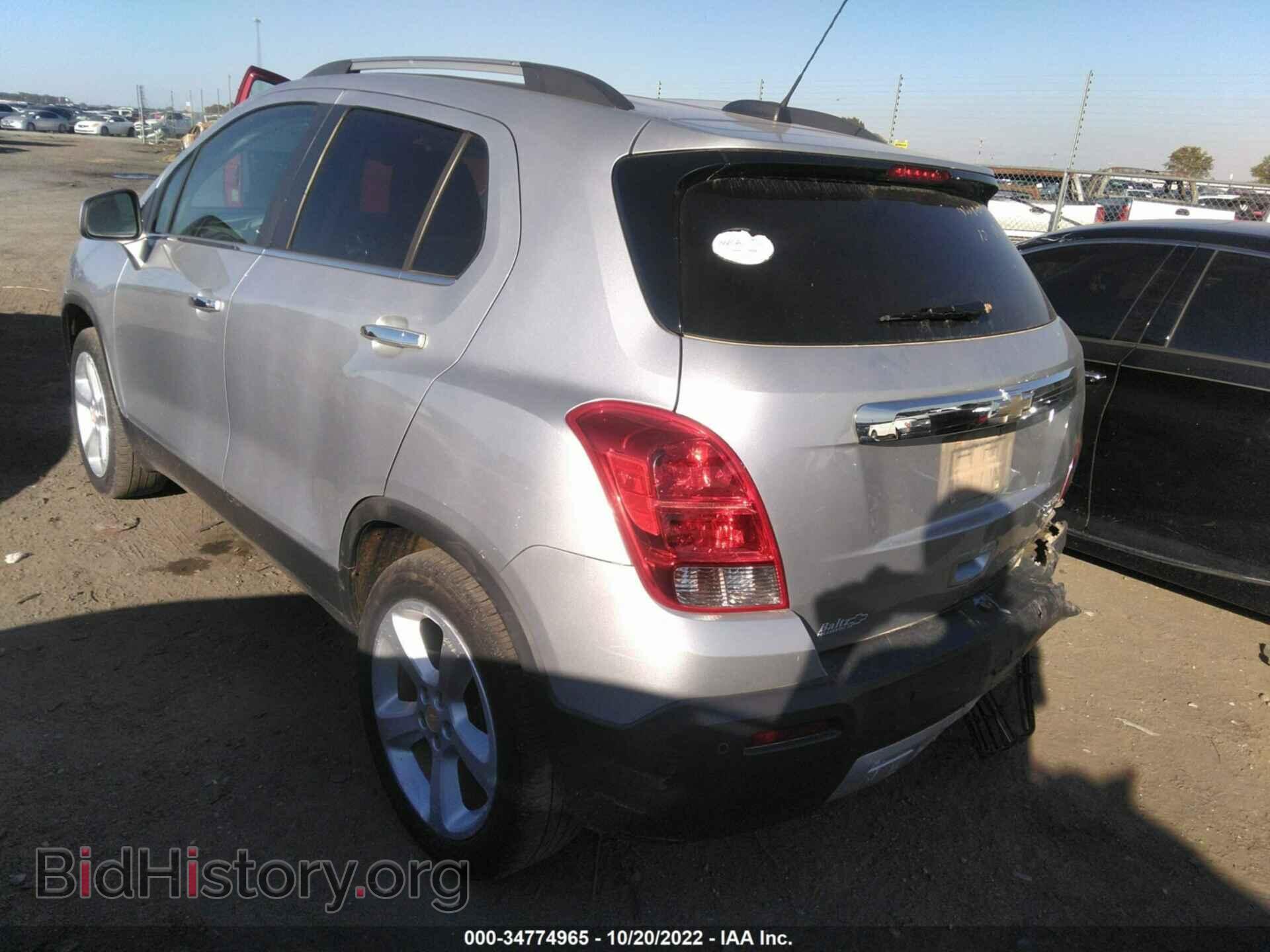 2015 CHEVROLET TRAX - VIN: 3GNCJTSB7FL201519 - Фото 3