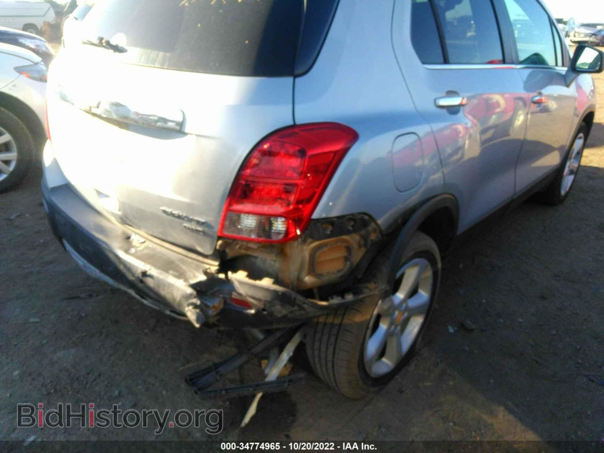 2015 CHEVROLET TRAX - VIN: 3GNCJTSB7FL201519 - Фото 6