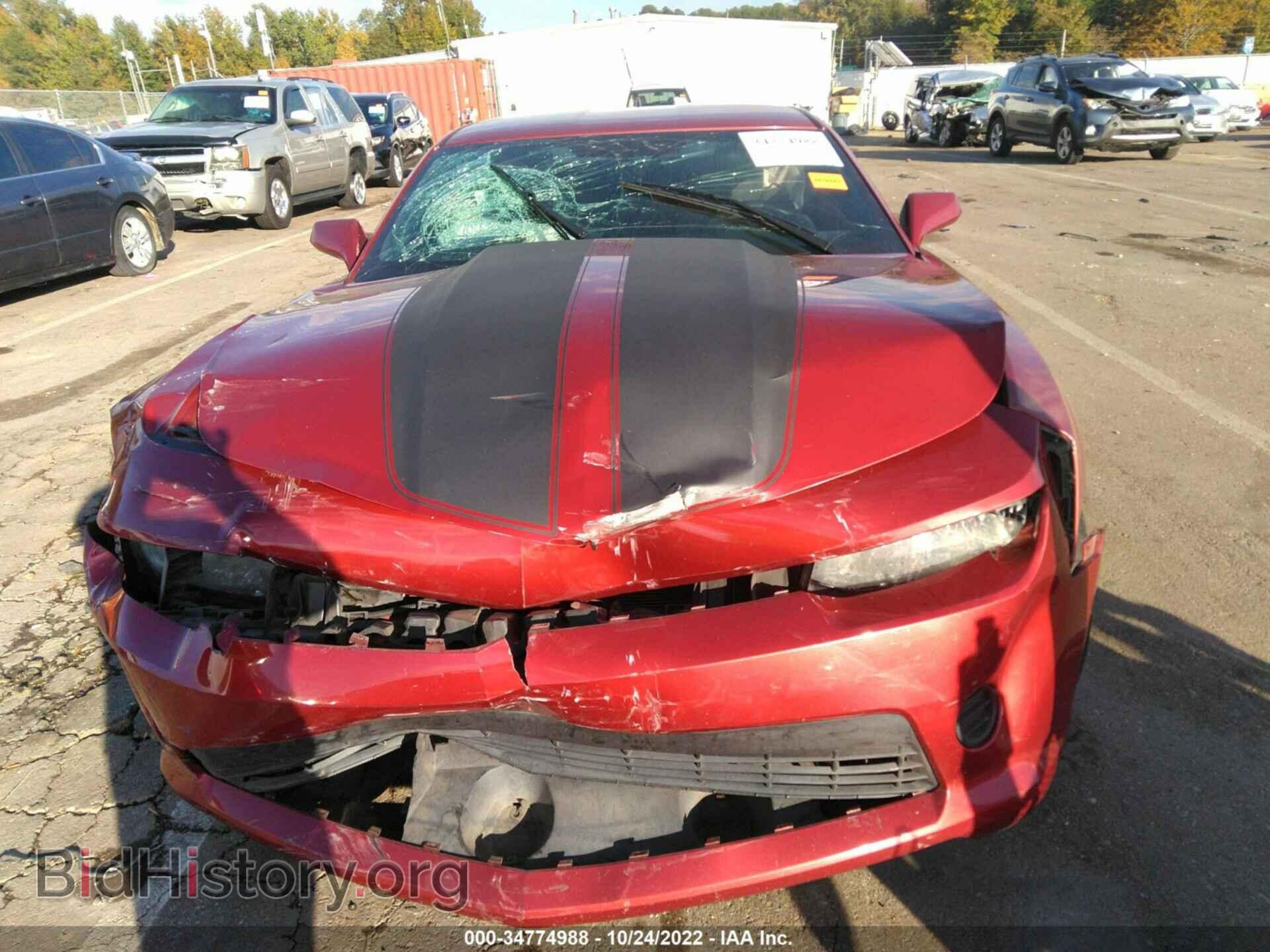 2014 CHEVROLET CAMARO - VIN: 2G1FA1E35E9288541 - Фото 6