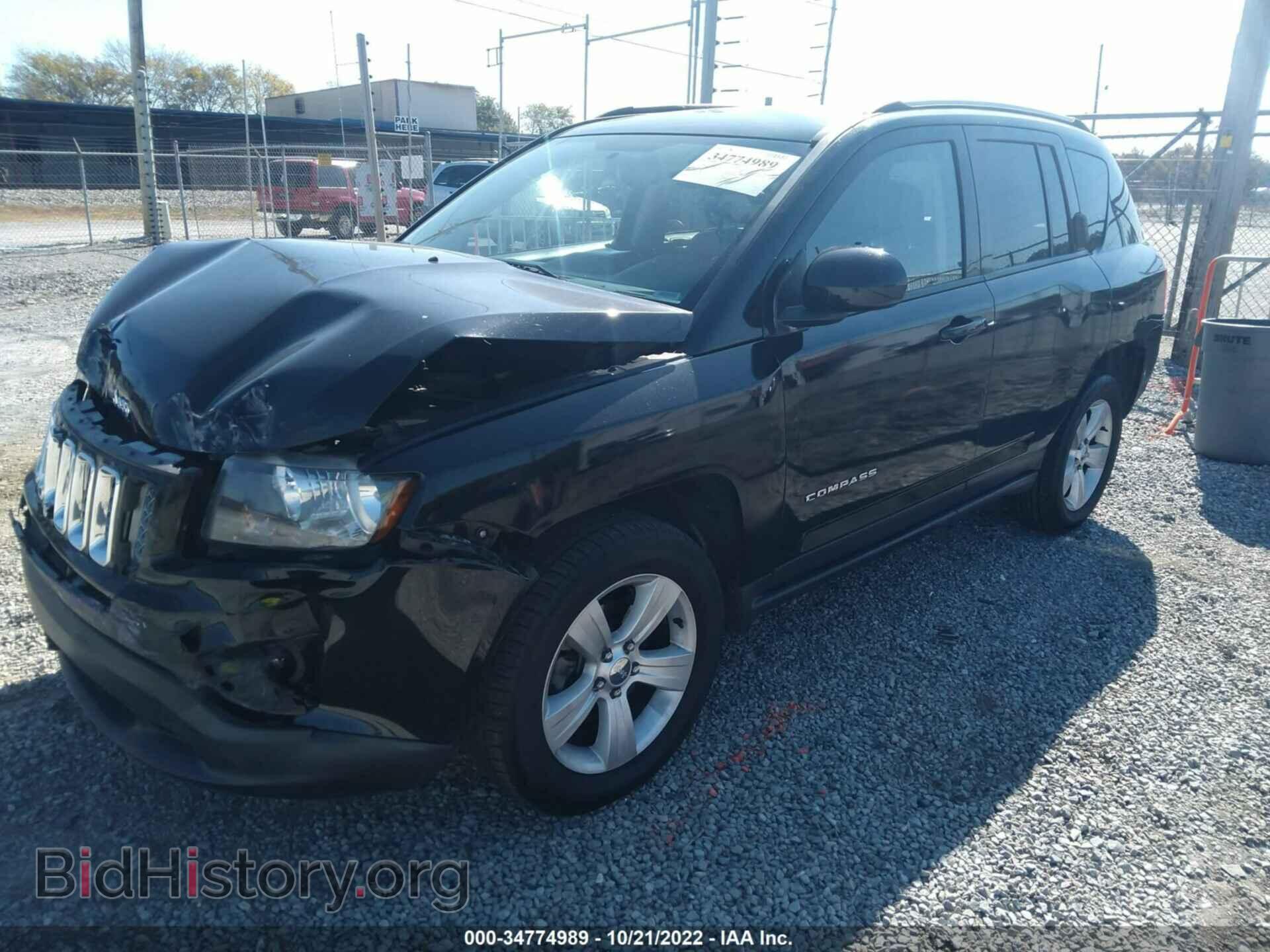 2016 JEEP COMPASS - VIN: 1C4NJDEBXGD694994 - Фото 2