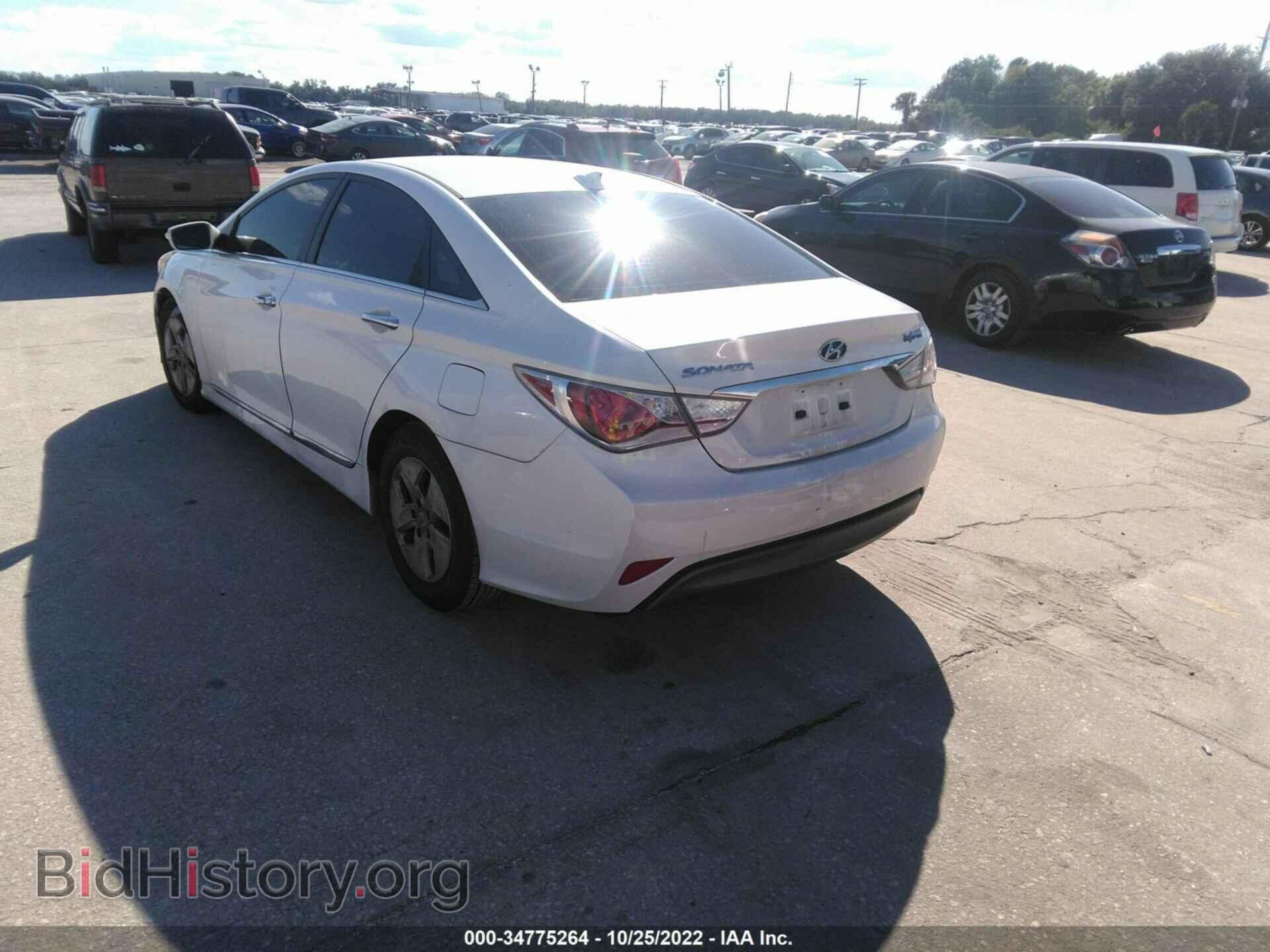 2012 HYUNDAI SONATA - VIN: KMHEC4A44CA063182 - Фото 3