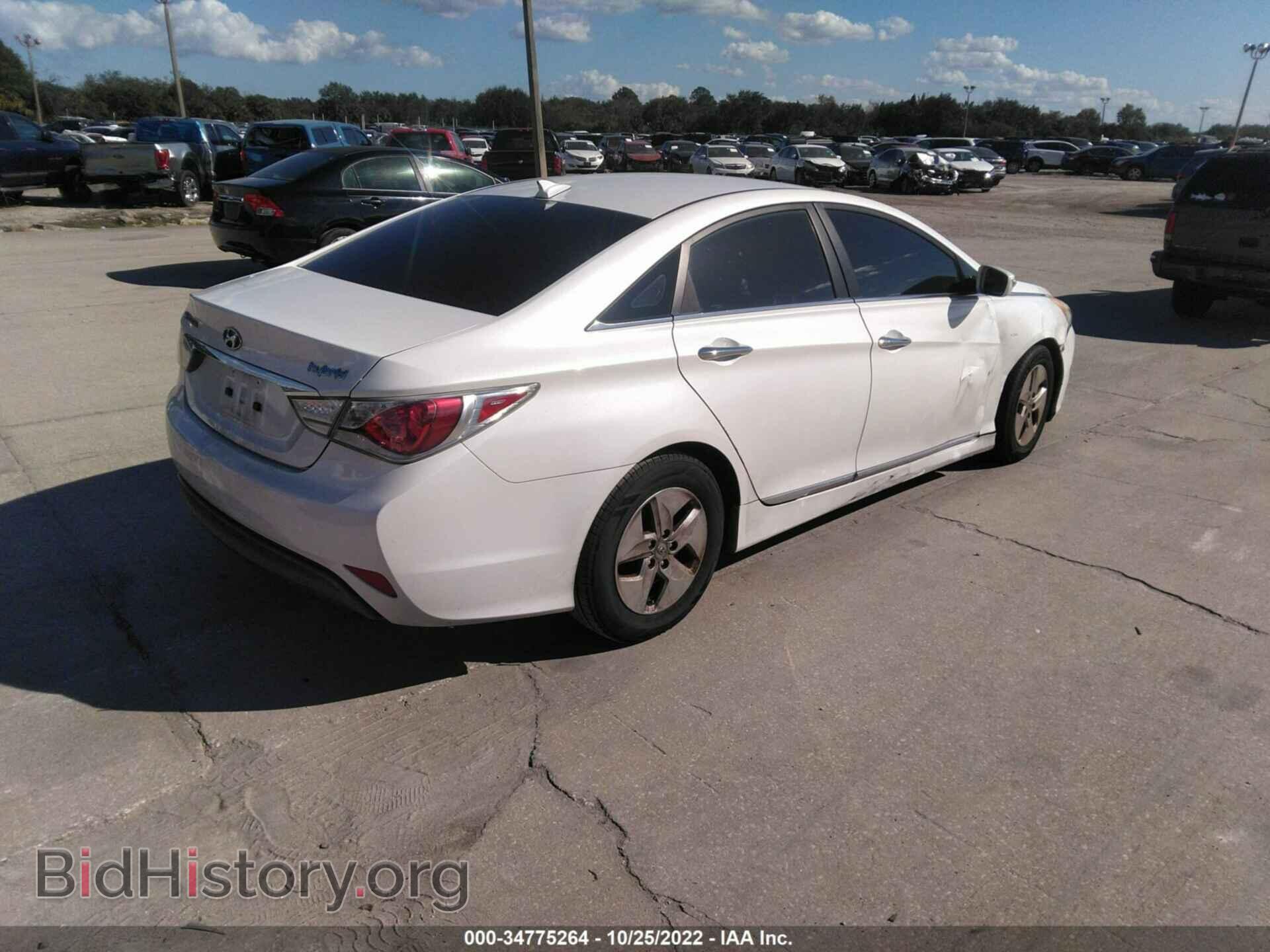 2012 HYUNDAI SONATA - VIN: KMHEC4A44CA063182 - Фото 4