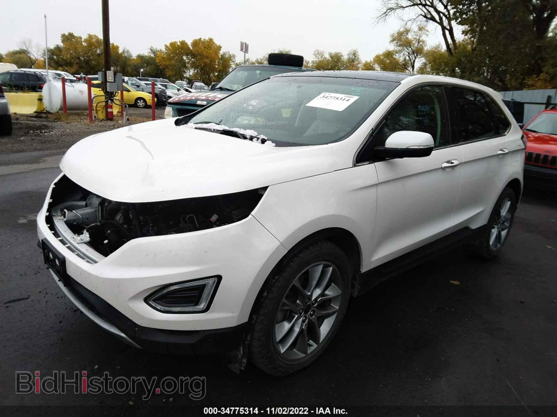 2015 FORD EDGE - VIN: 2FMTK4K99FBB77546 - Photo 2