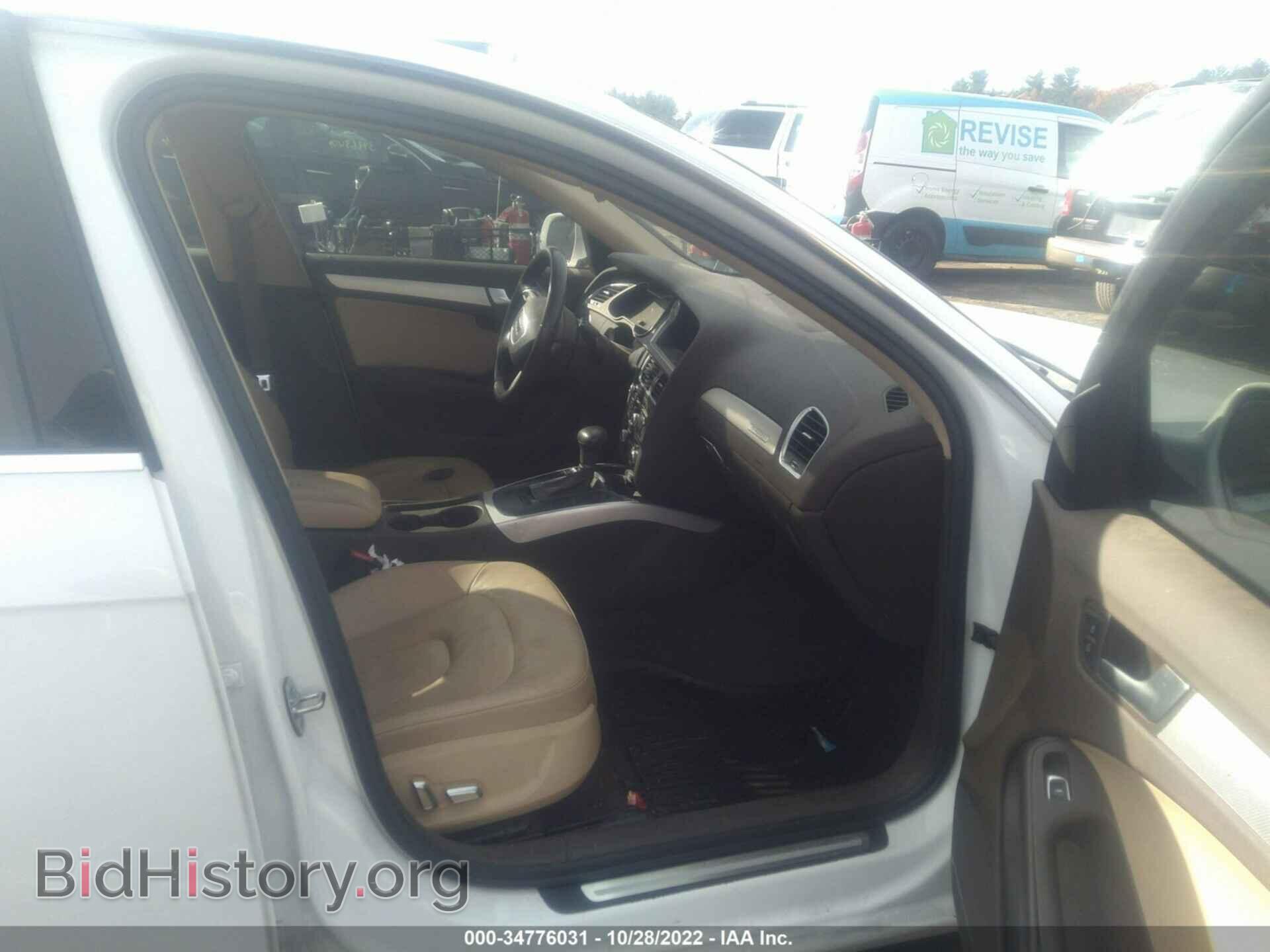 2013 AUDI A4 - VIN: WAUFFAFL2DN007201 - Фото 5