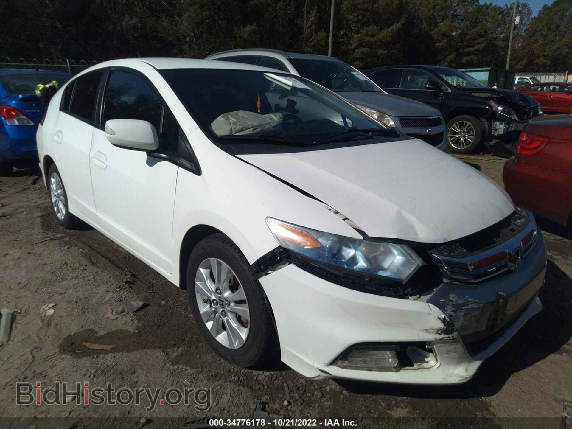 Фотография JHMZE2H79CS001077 - HONDA INSIGHT 2012