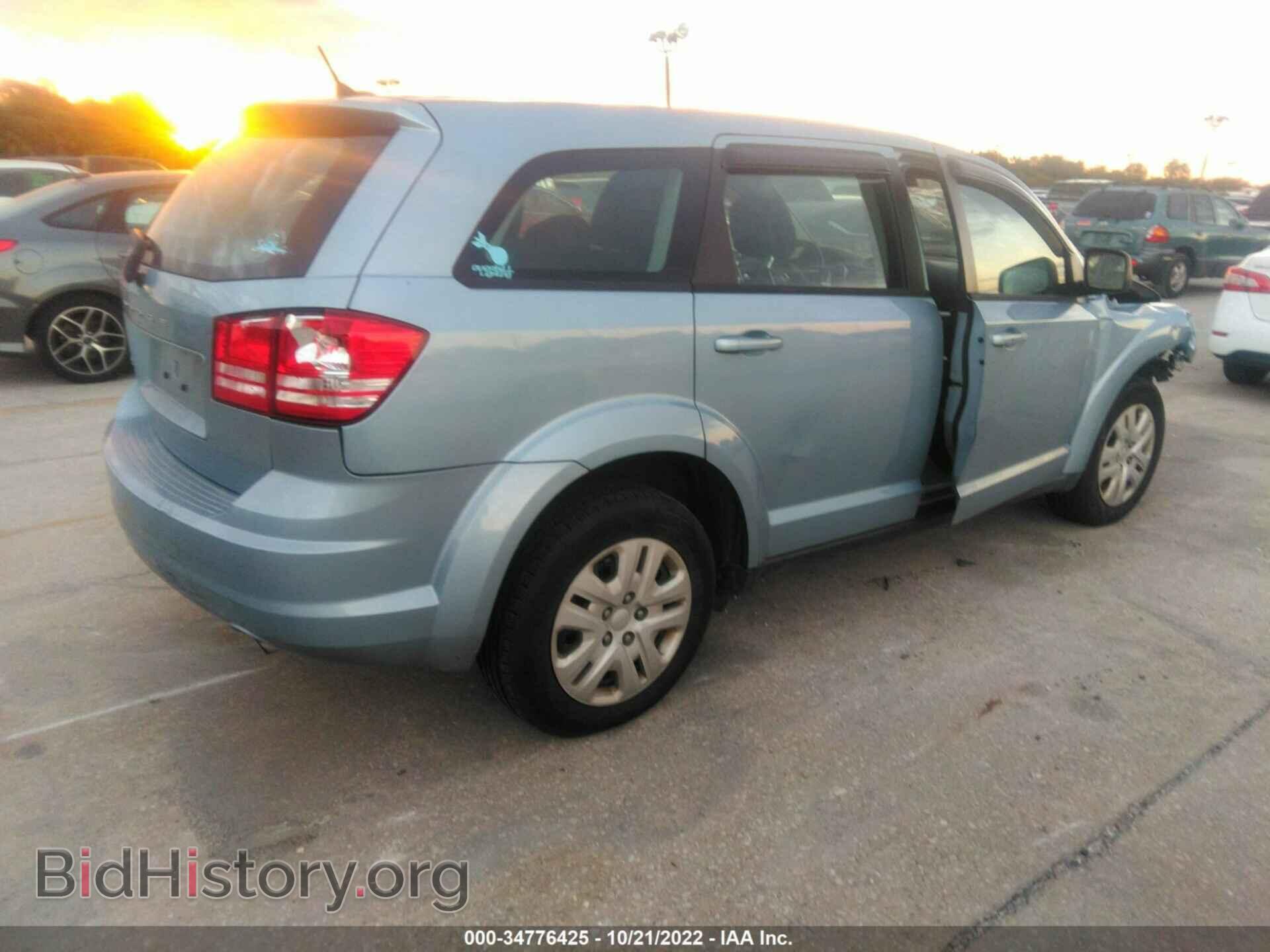 2013 DODGE JOURNEY - VIN: 3C4PDCAB8DT671560 - Фото 4