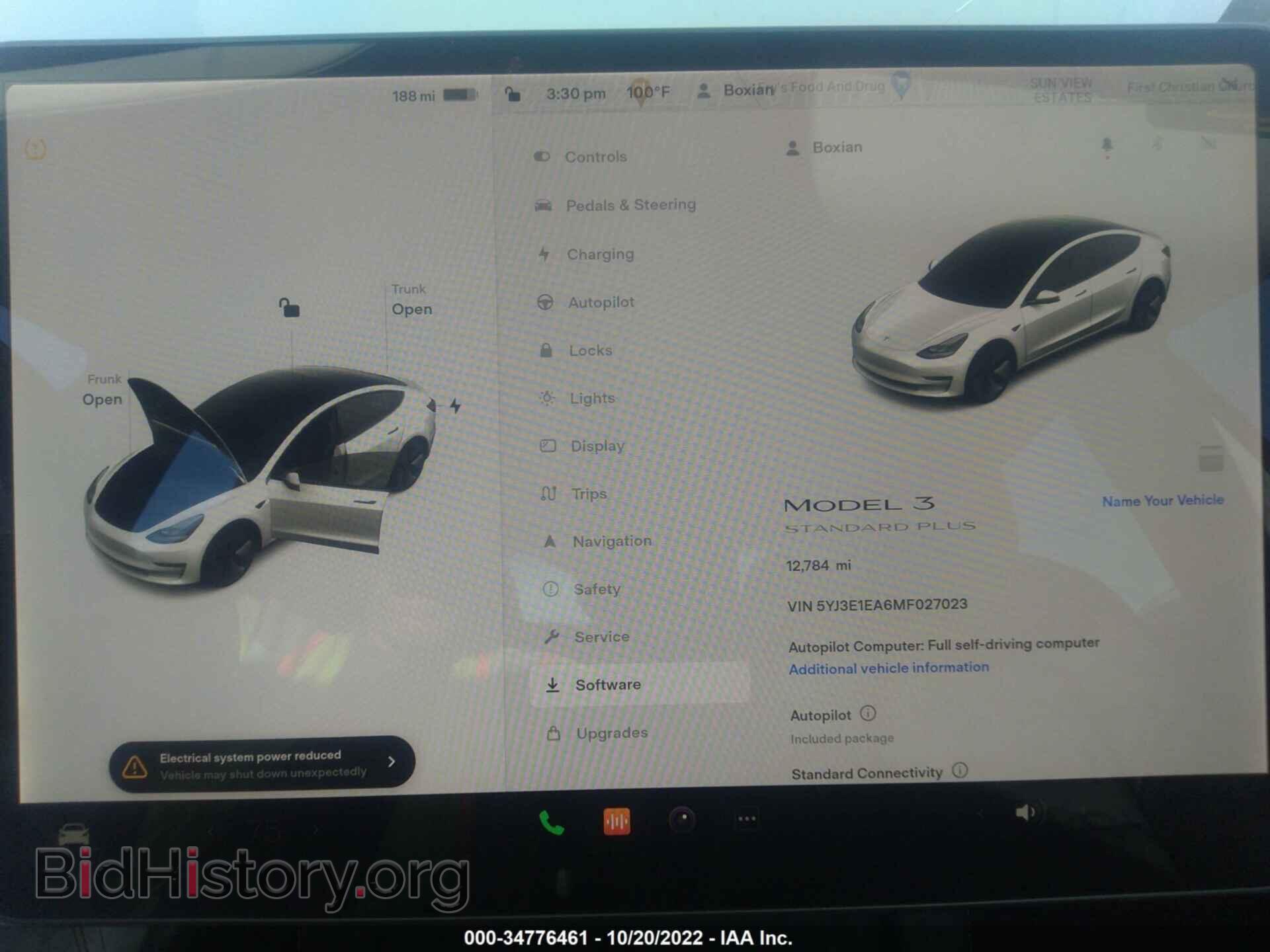 2021 TESLA MODEL 3 - VIN: 5YJ3E1EA6MF027023 - Photo 7