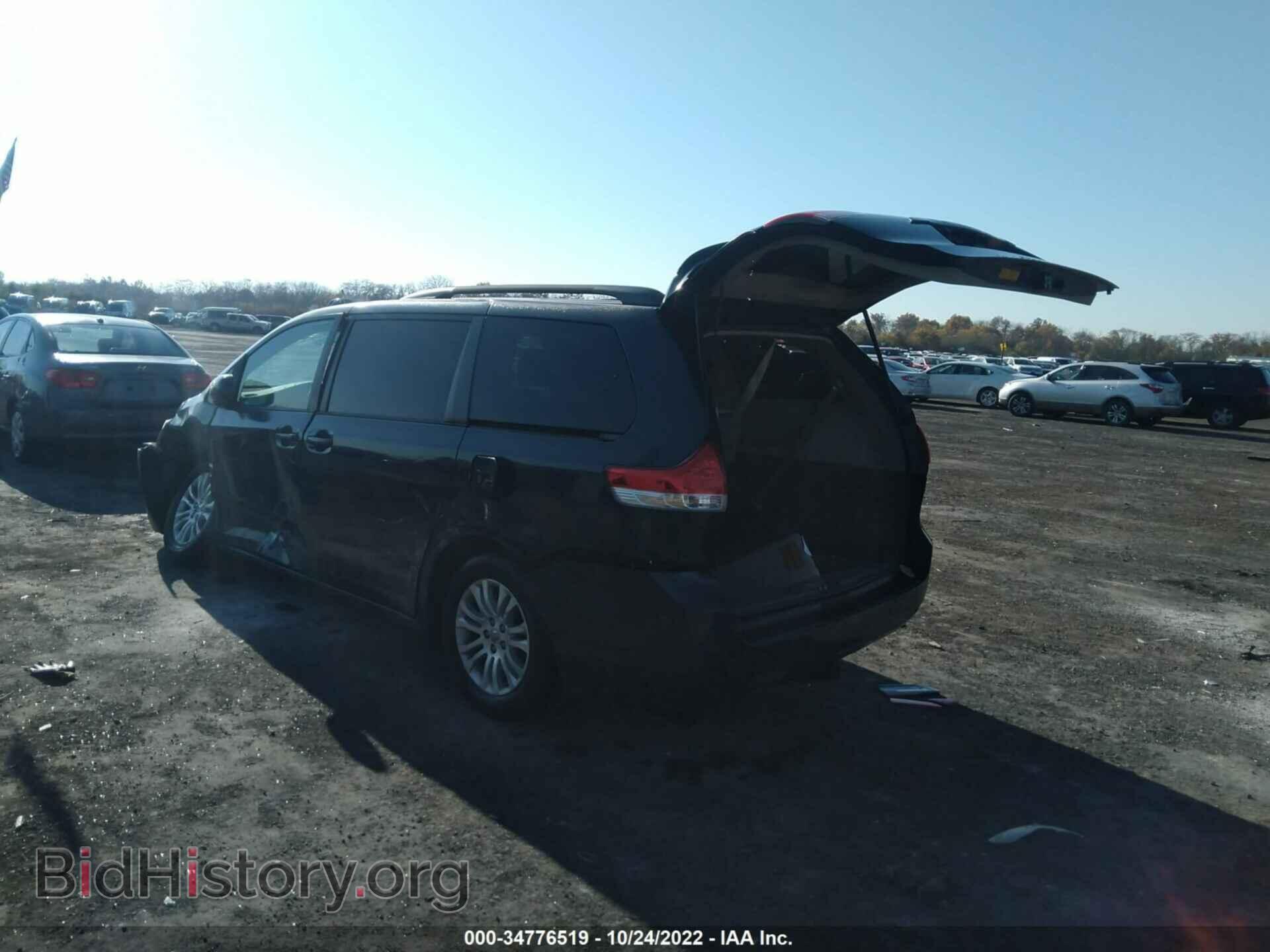 2012 TOYOTA SIENNA - VIN: 5TDYK3DC2CS264356 - Фото 3