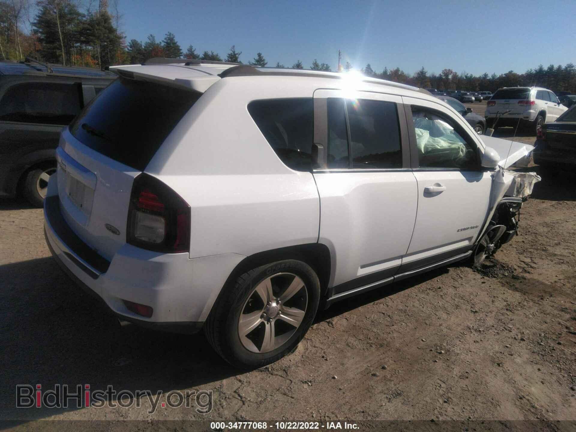 2016 JEEP COMPASS - VIN: 1C4NJDEB1GD708572 - Фото 4
