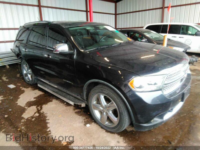2012 Dodge DURANGO Citadel (VIN 1C4RDJEG2CC207144) — фото 1 из 11, IAAI, повреждение: правая задняя часть