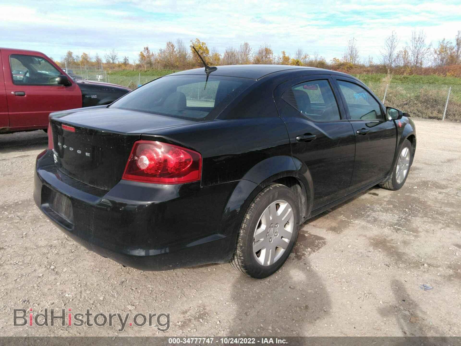 2014 DODGE AVENGER - VIN: 1C3CDZAB8EN167386 - Фото 4