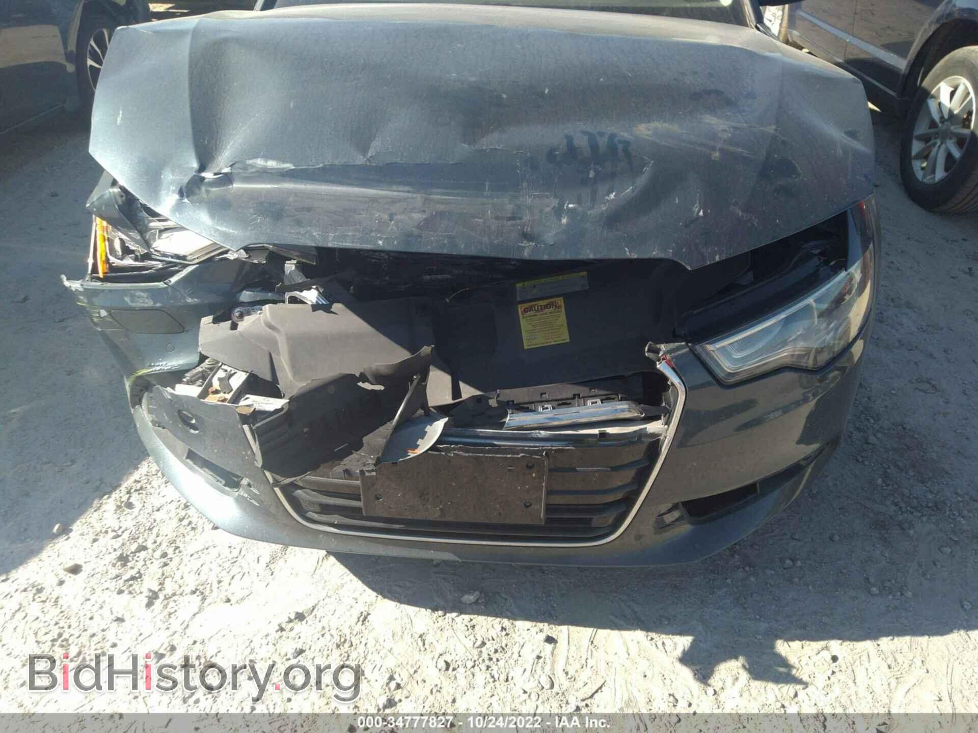 2013 AUDI A6 - VIN: WAUGFAFC1DN107276 - Фото 6