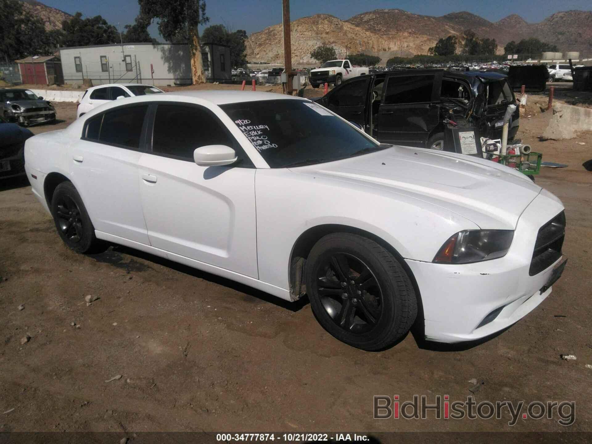 Photo 2C3CDXBGXCH218214 - DODGE CHARGER 2012