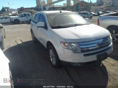 2010 Ford EDGE SEL, white — VIN 2FMDK3JC8ABA40540, IAAI
