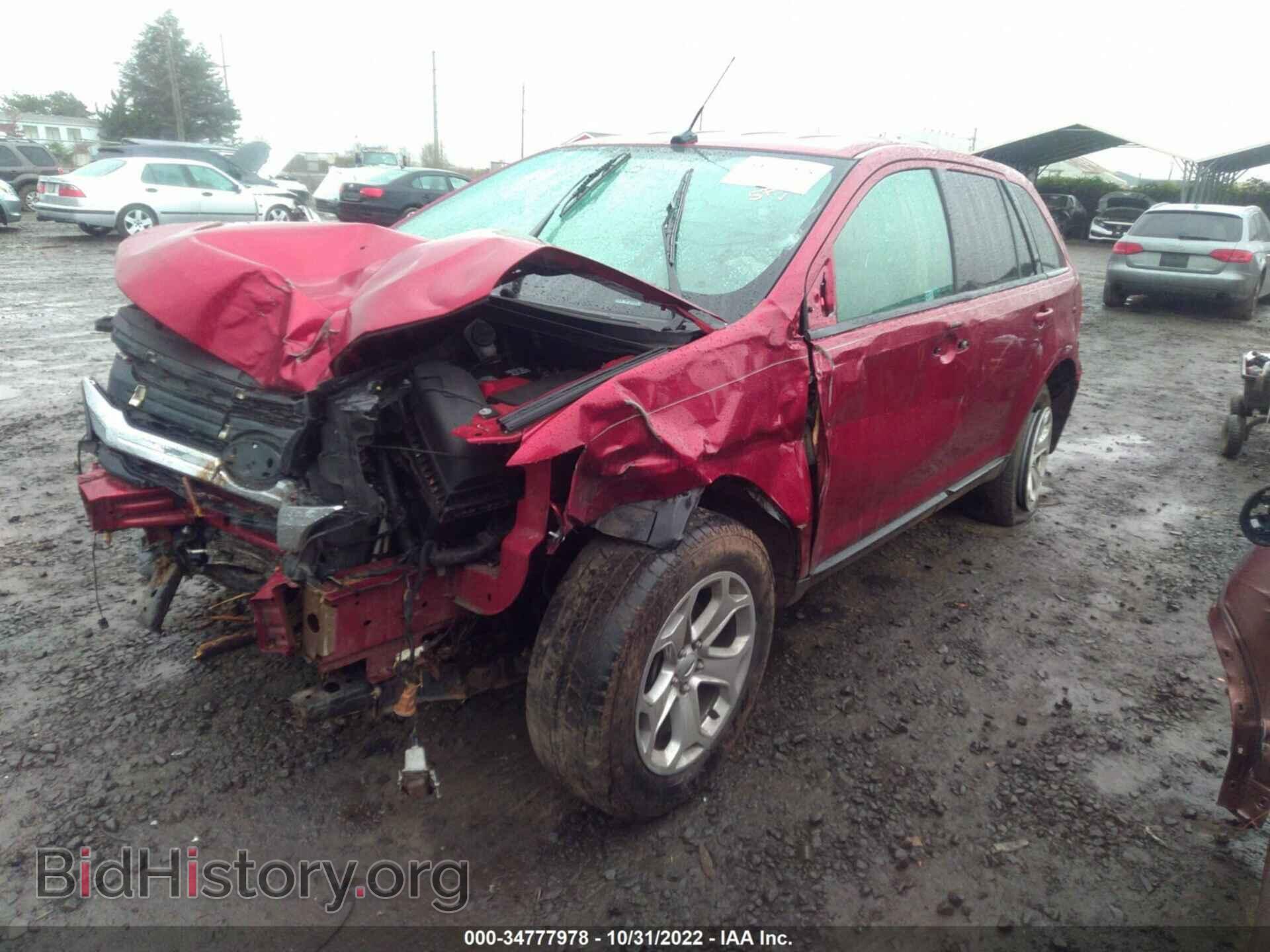 2013 FORD EDGE - VIN: 2FMDK4JC9DBB02067 - Фото 2