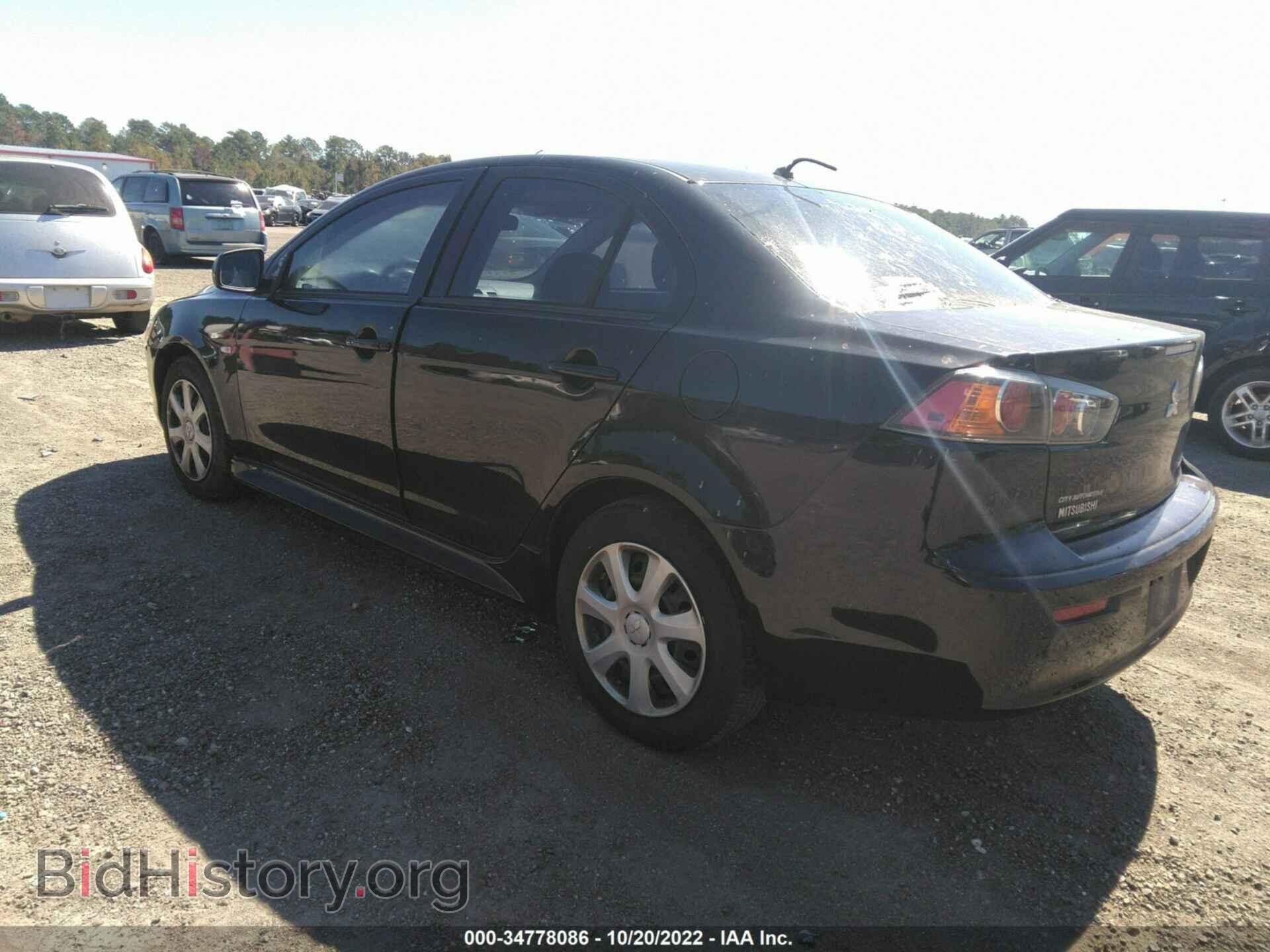 2012 MITSUBISHI LANCER - VIN: JA32U2FU0CU023924 - Фото 3