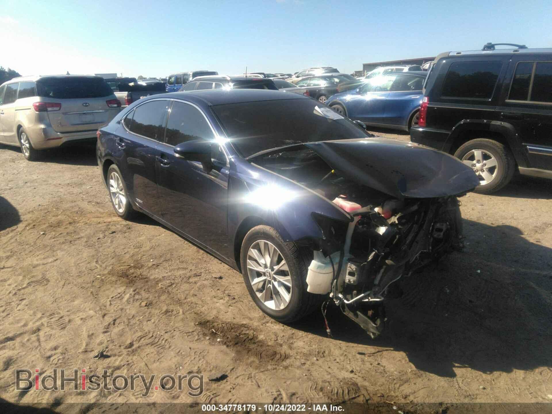 Фотография JTHBW1GG3E2066388 - LEXUS ES 300H 2014