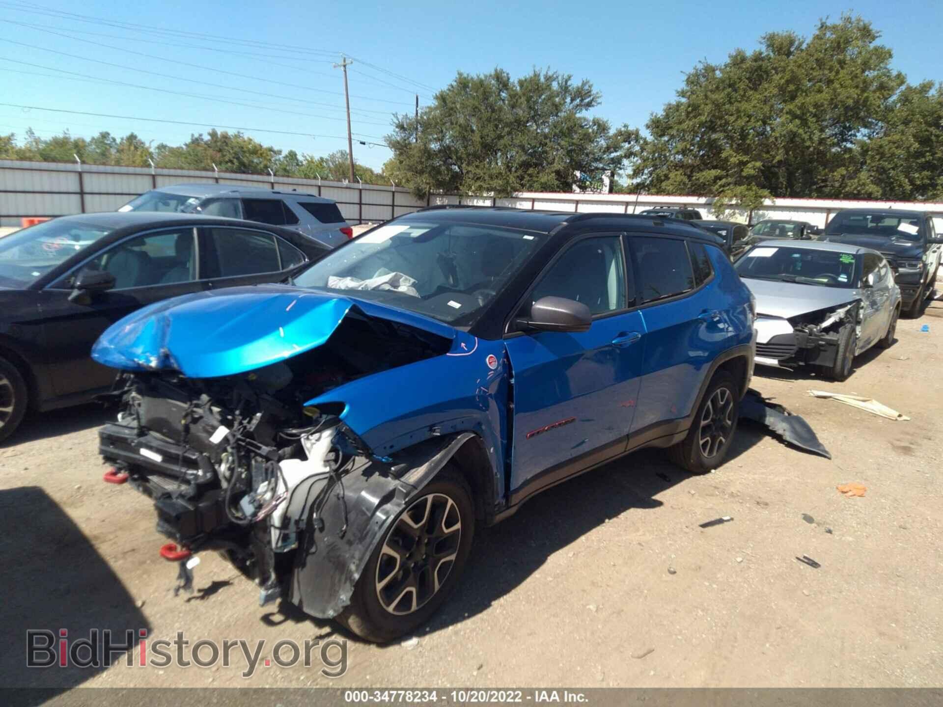 2020 JEEP COMPASS - VIN: 3C4NJDDB0LT163552 - Фото 2