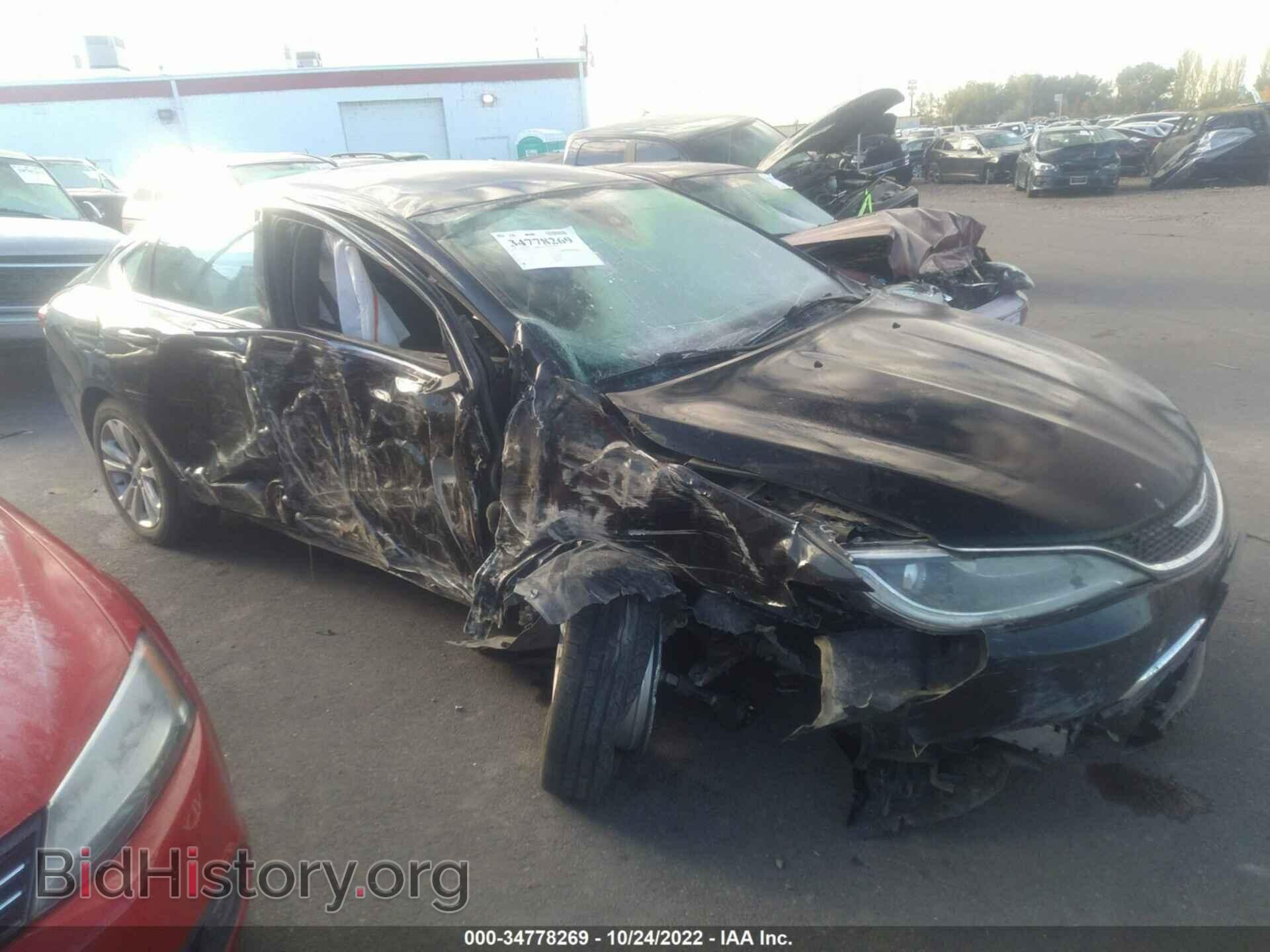 Фотография 1C3CCCAB3FN531327 - CHRYSLER 200 2015