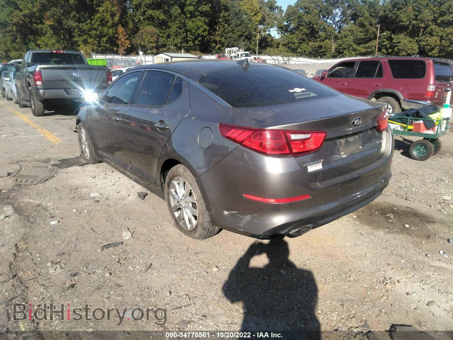 2015 KIA OPTIMA - VIN: 5XXGN4A7XFG406894 - Фото 3