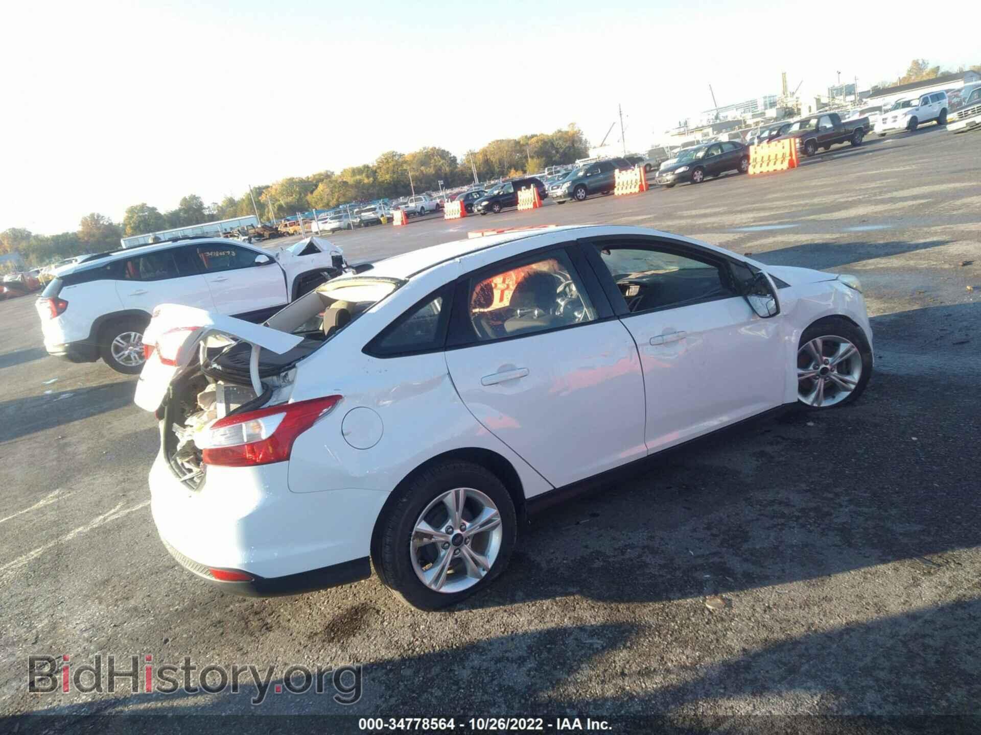 2013 FORD FOCUS - VIN: 1FADP3F29DL309600 - Фото 4