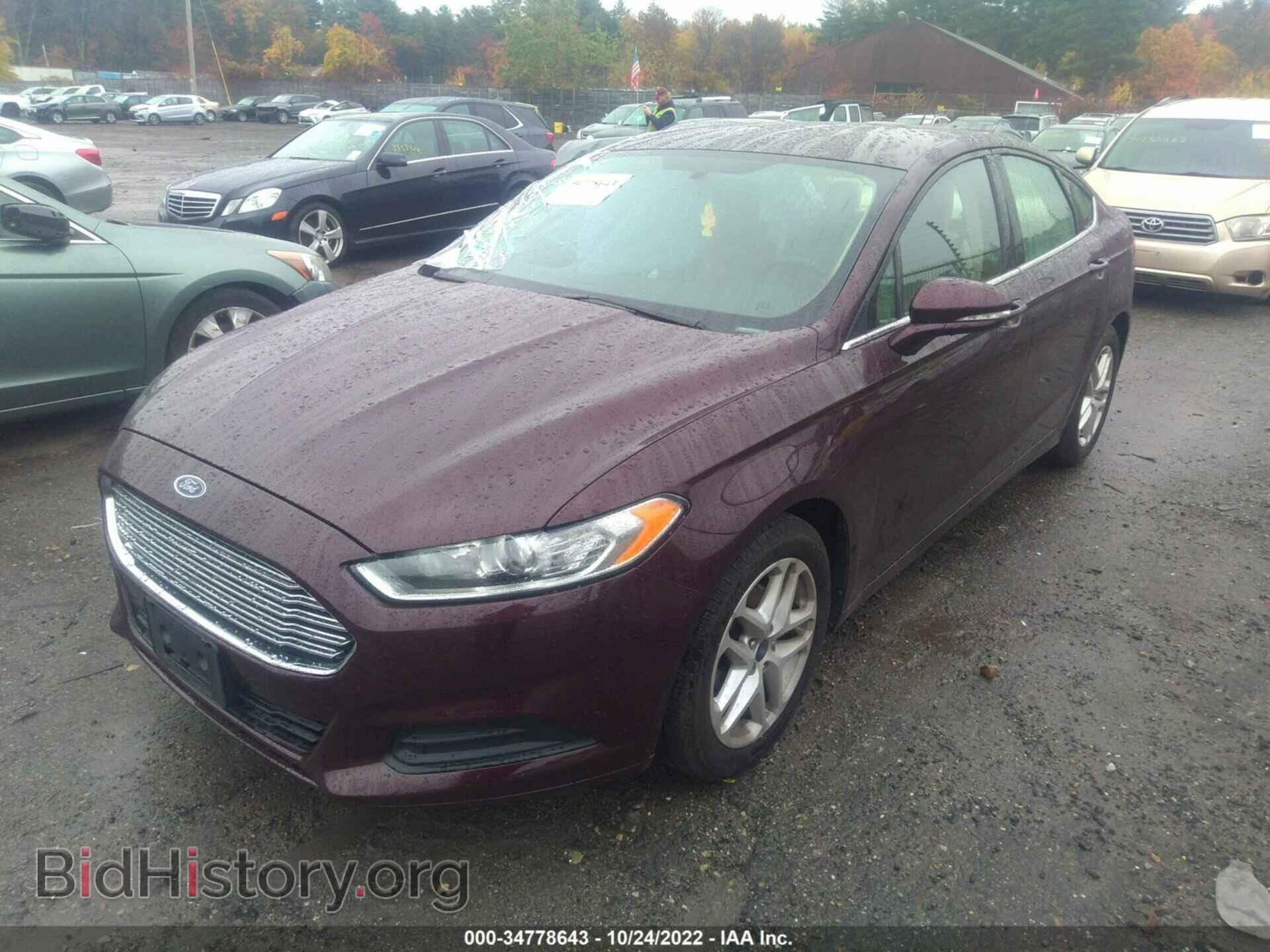 2013 FORD FUSION - VIN: 3FA6P0HR2DR335121 - Photo 2