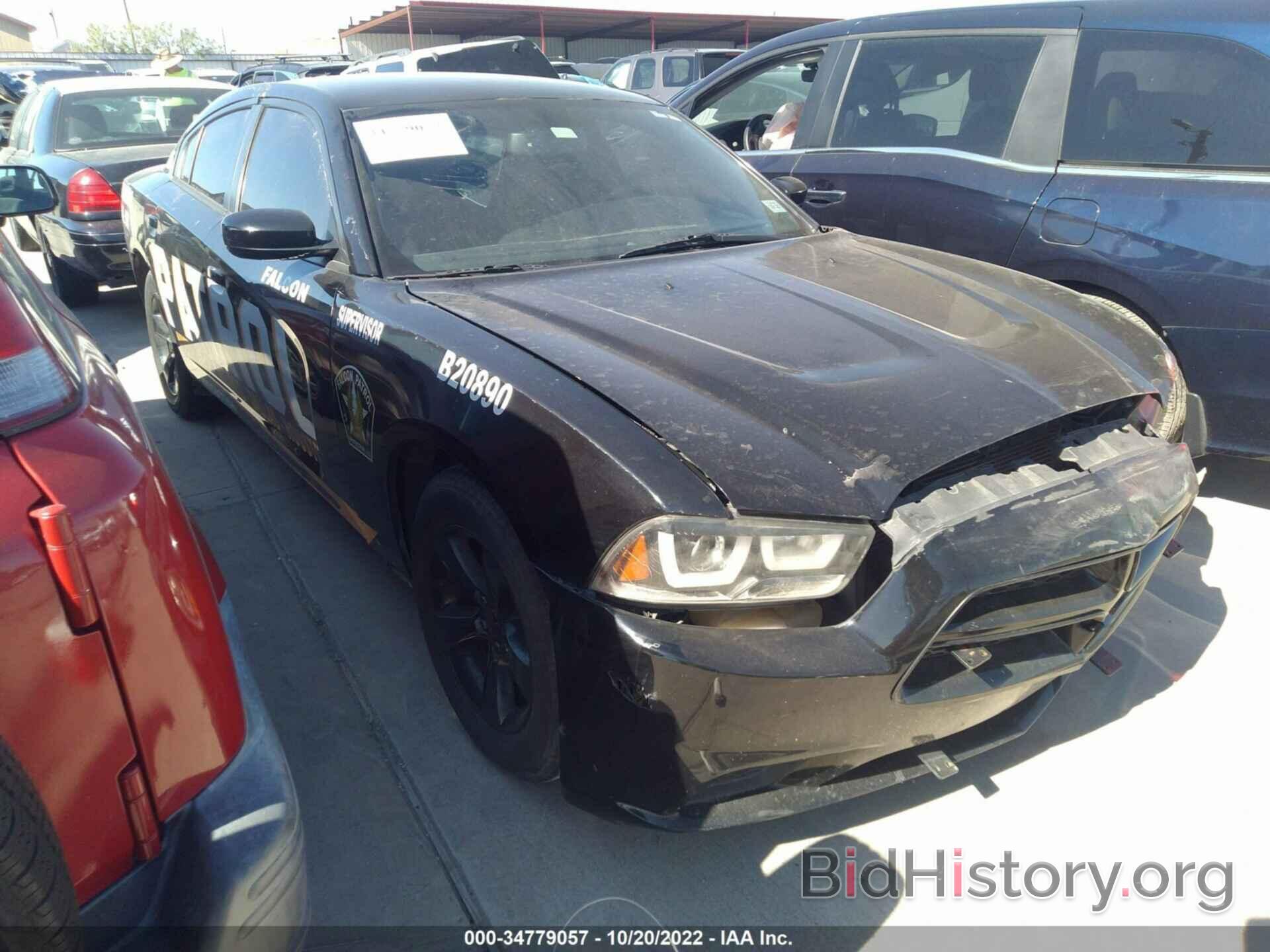 Photo 2C3CDXBG7DH583886 - DODGE CHARGER 2013