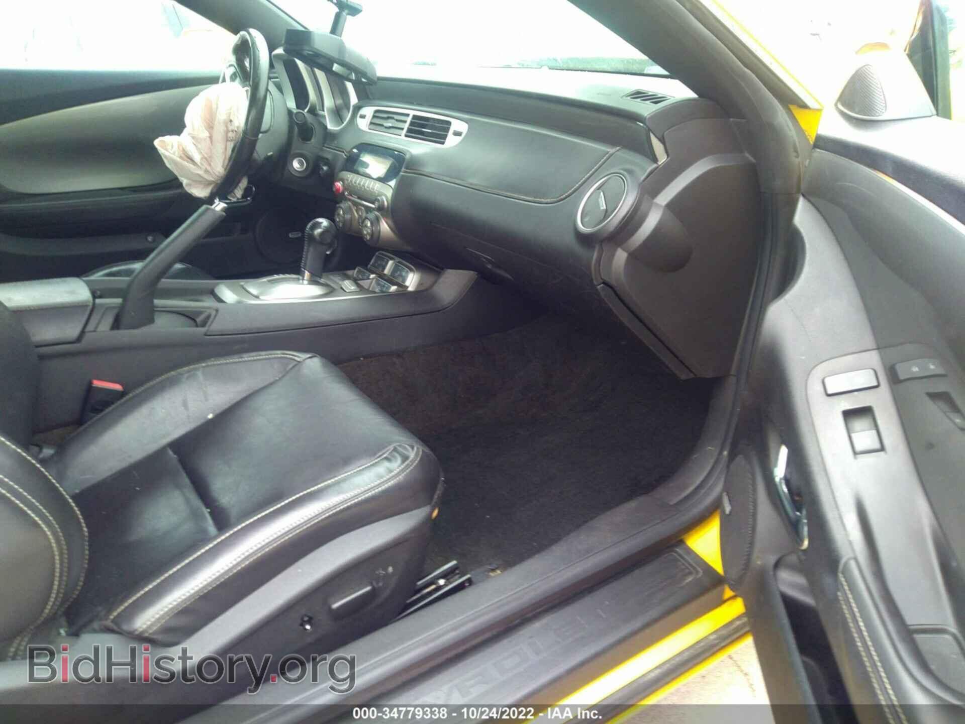 2012 CHEVROLET CAMARO - VIN: 2G1FC3D3XC9104876 - Фото 5