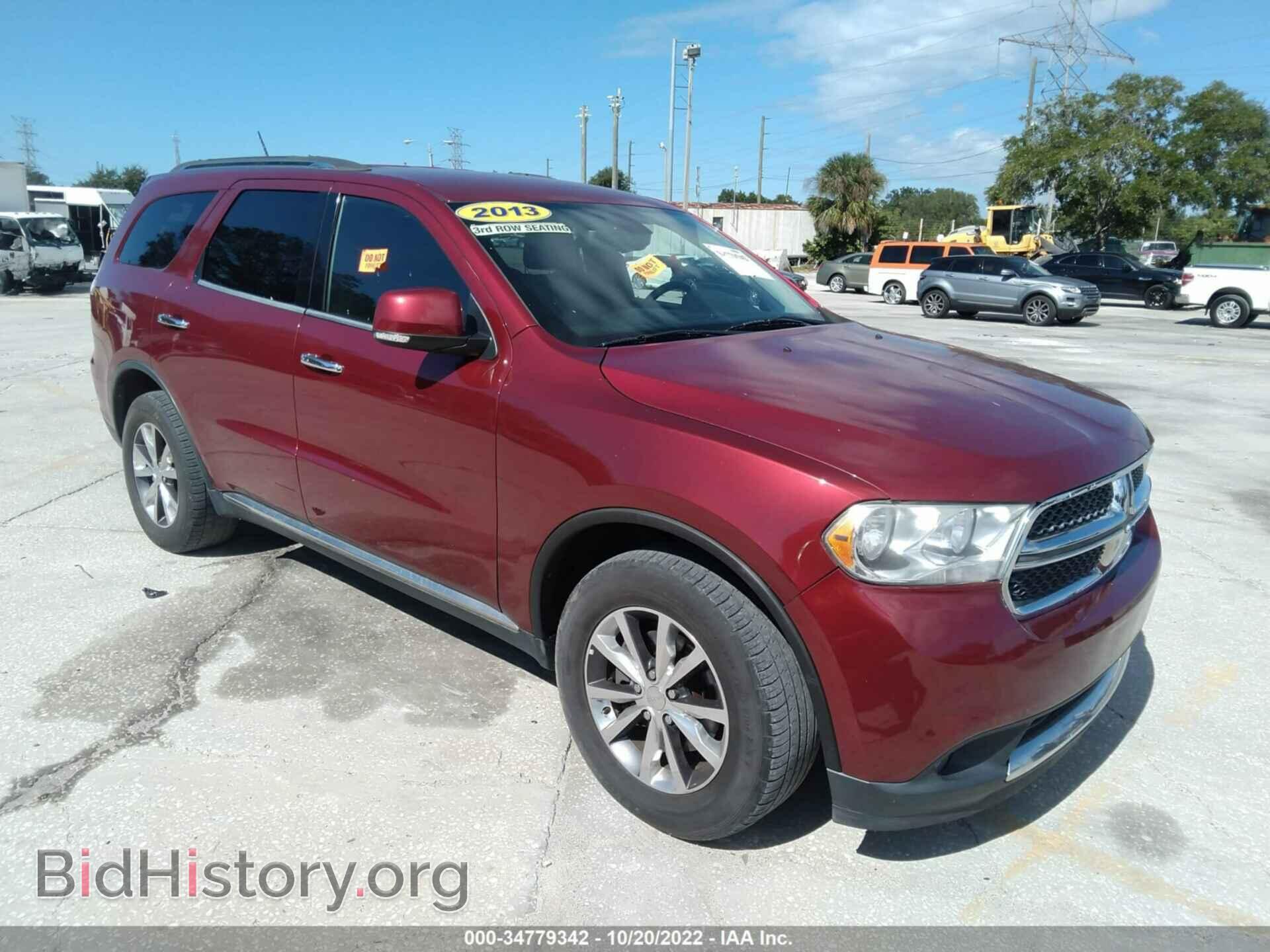 Photo 1C4RDJDG9DC604076 - DODGE DURANGO 2013
