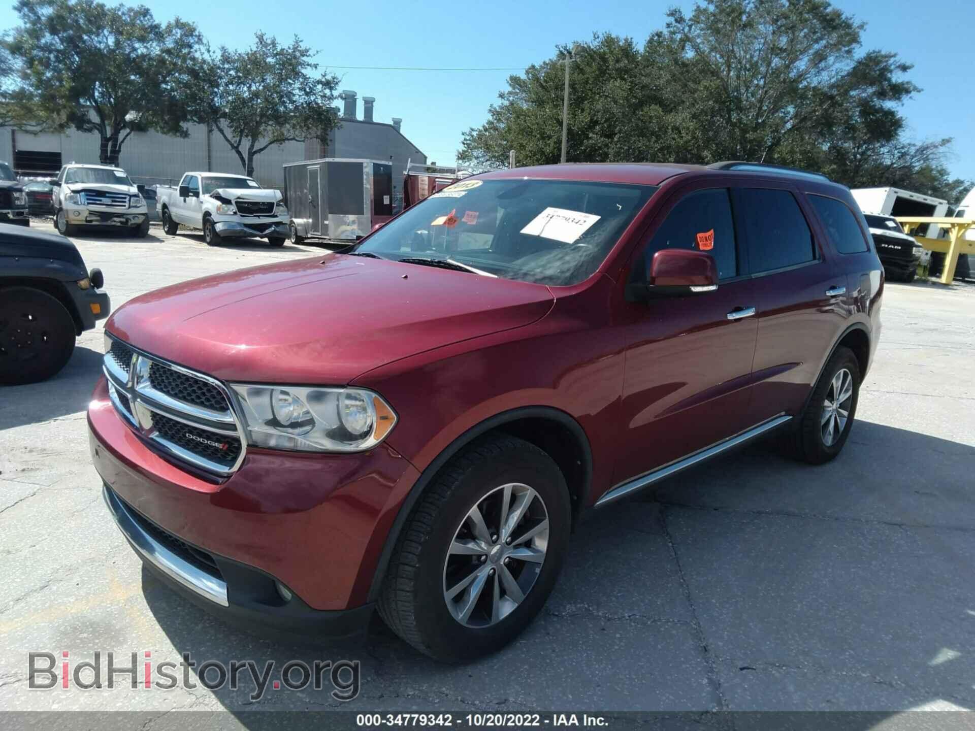 2013 DODGE DURANGO - VIN: 1C4RDJDG9DC604076 - Фото 2