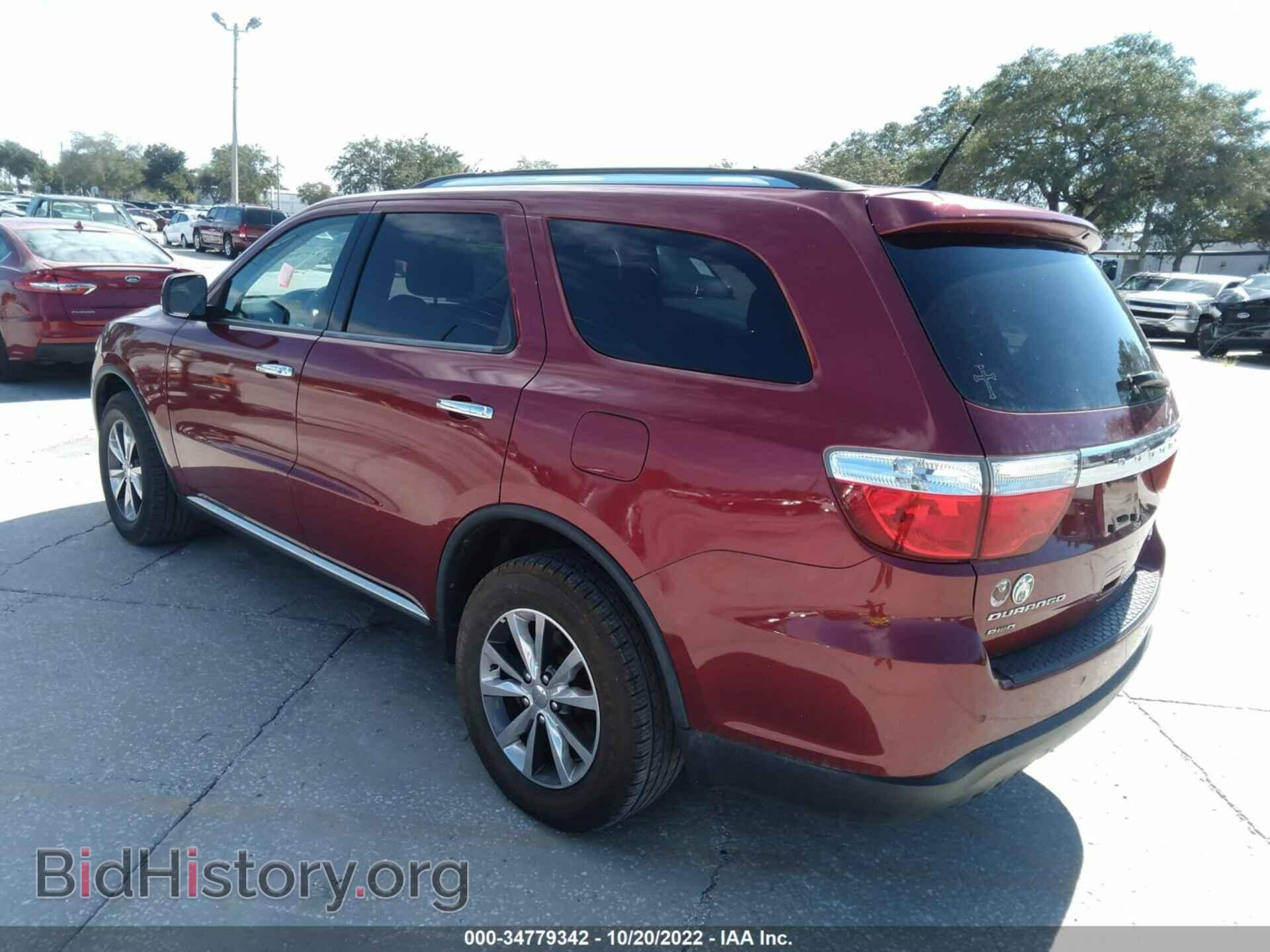 2013 DODGE DURANGO - VIN: 1C4RDJDG9DC604076 - Фото 3