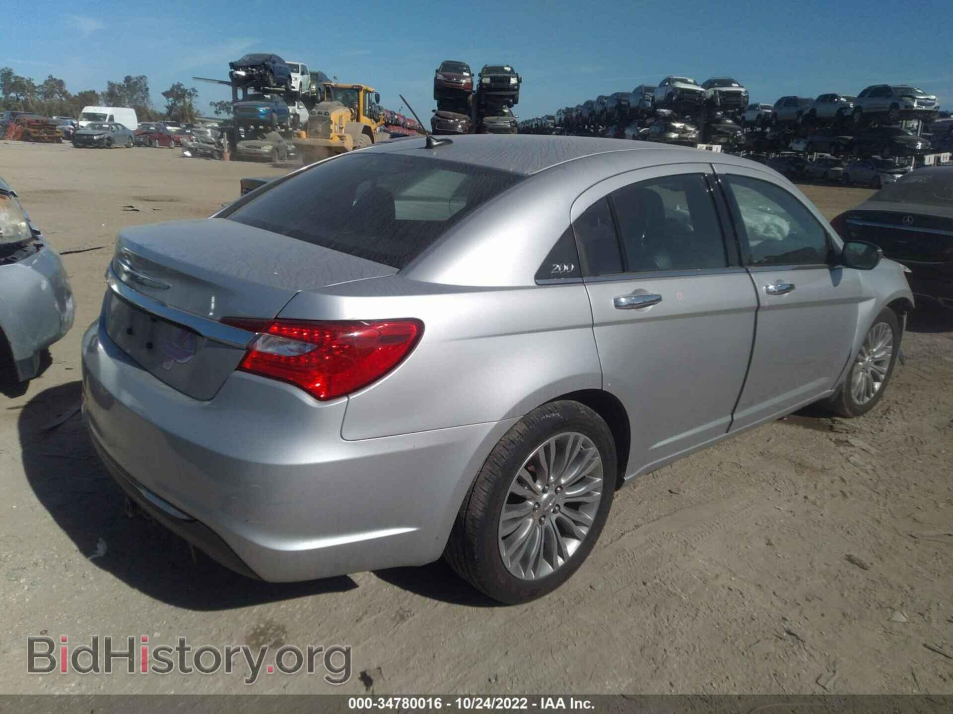 2012 CHRYSLER 200 - VIN: 1C3CCBCB2CN306626 - Photo 4