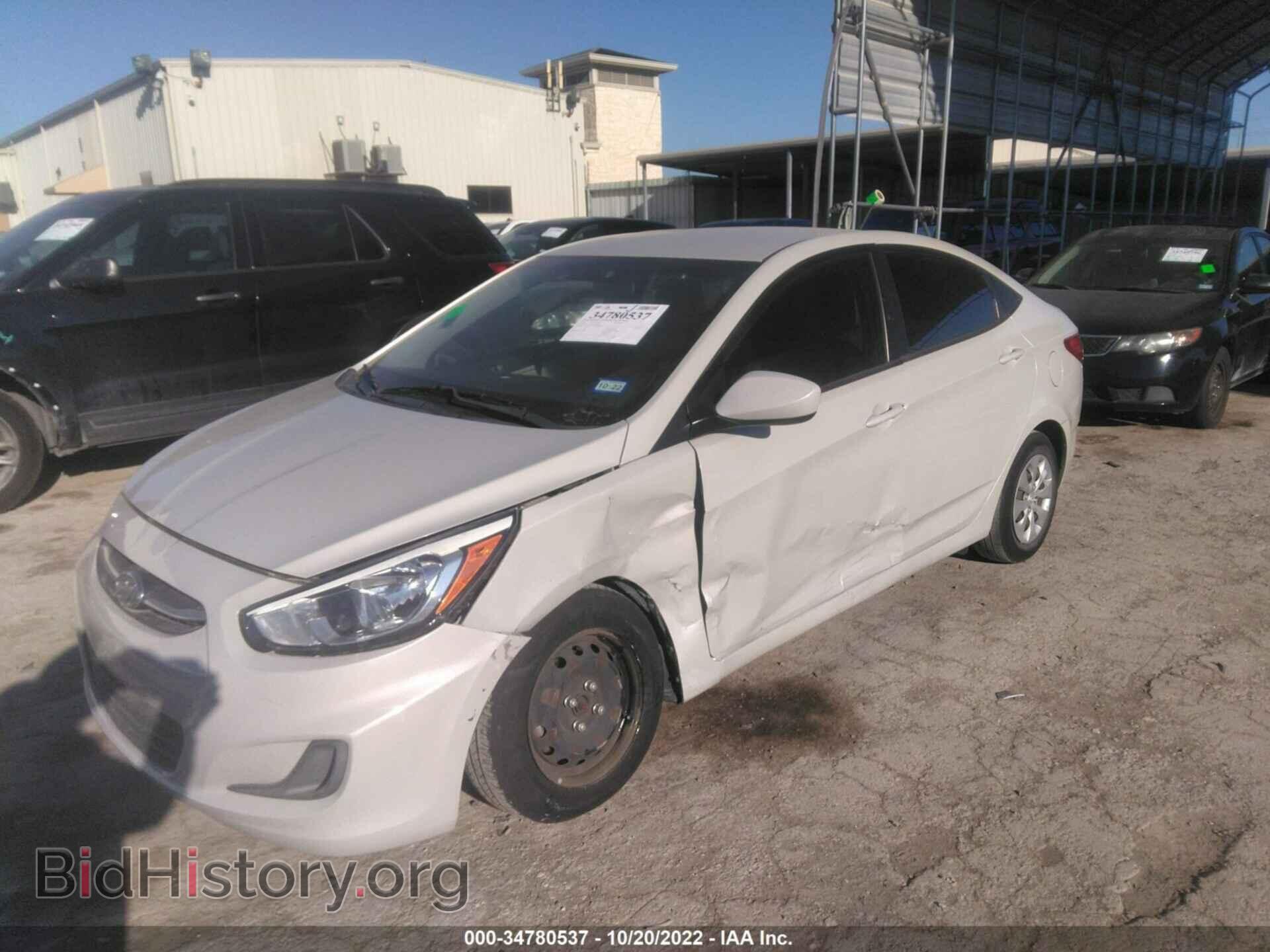 2016 HYUNDAI ACCENT - VIN: KMHCT4AE0GU976865 - Фото 2