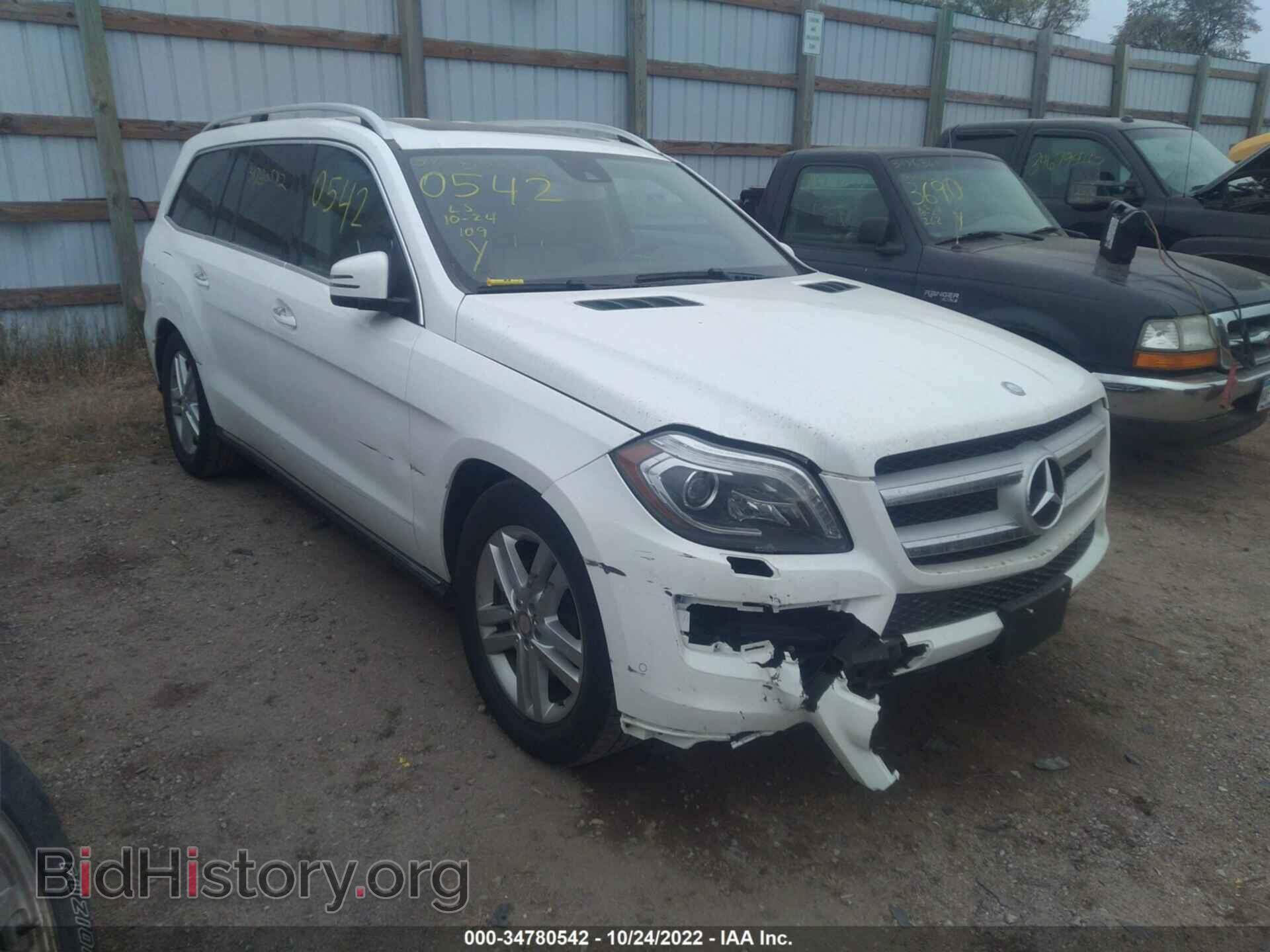 Photo 4JGDF7CE7EA315472 - MERCEDES-BENZ GL-CLASS 2014
